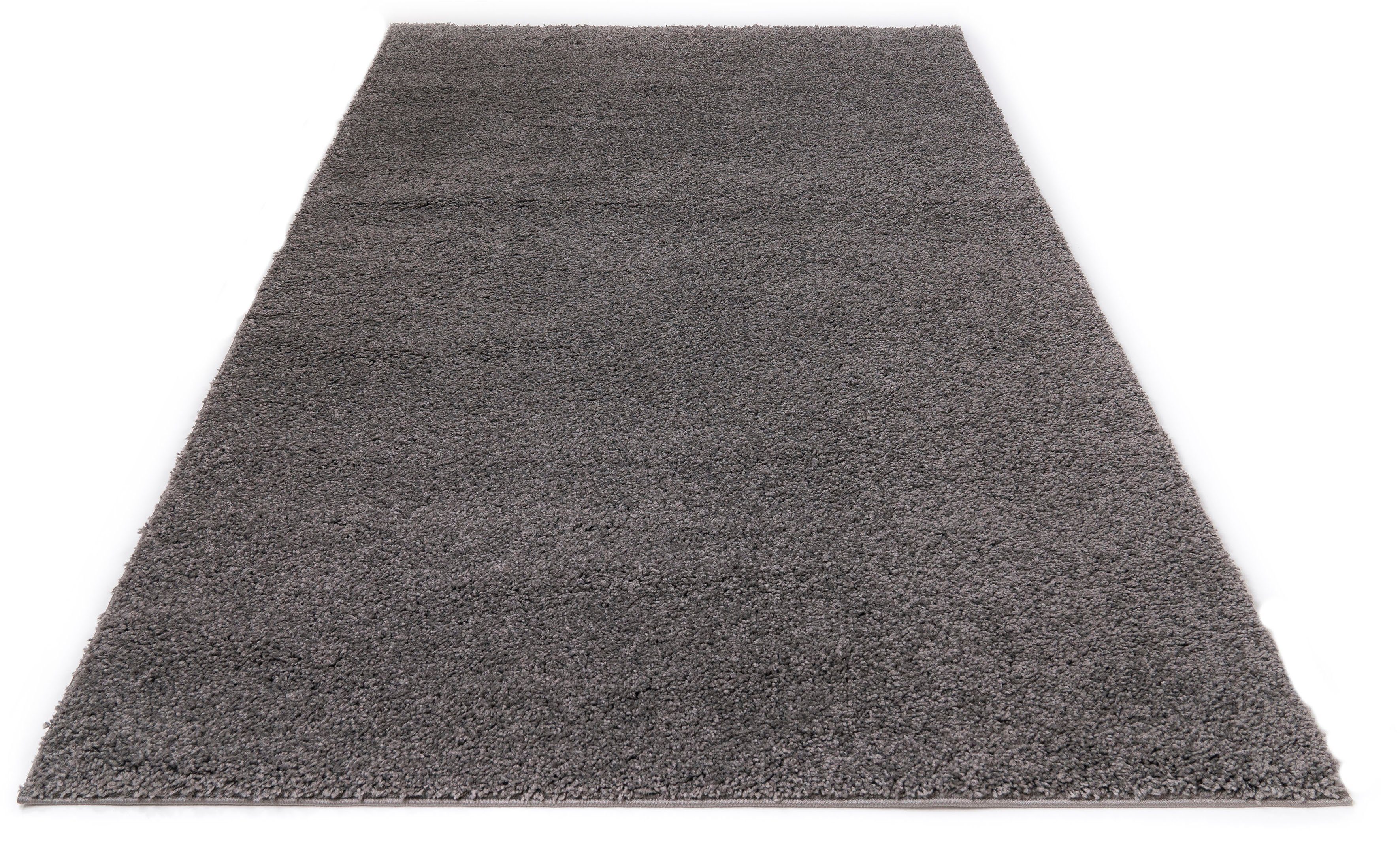OTTO home Hochflor-Teppich Aviv, in Standard- und Premium-Qualität, 30 mm oder 45 mm Höhe, rechteckig, Uni Farben, einfarbig, weich, kuschelig, Läufer, Kundenli – Bild 4 von 5