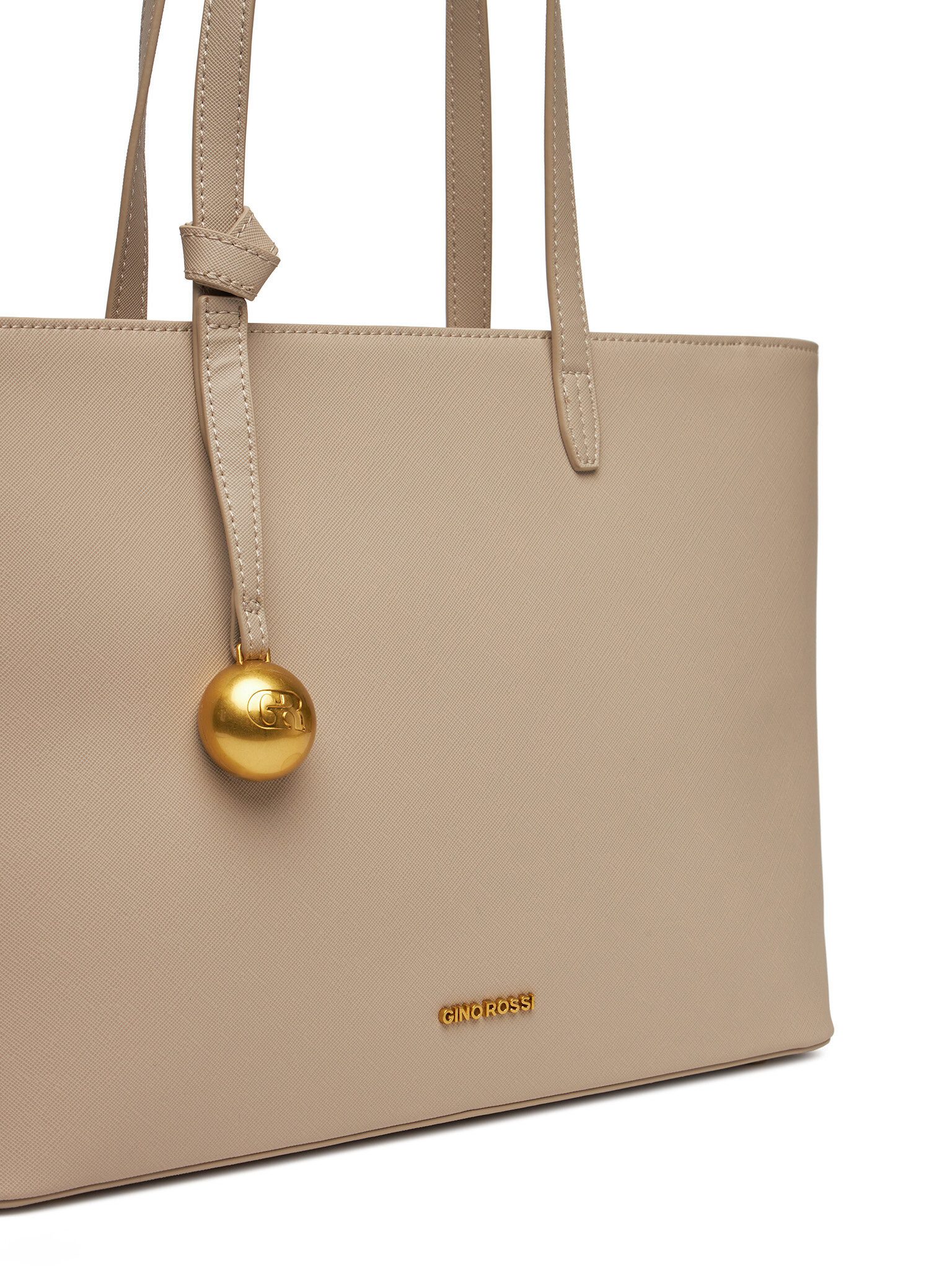 GINO ROSSI Handtasche Gino Rossi Damenhandtasche Écru RC-19686