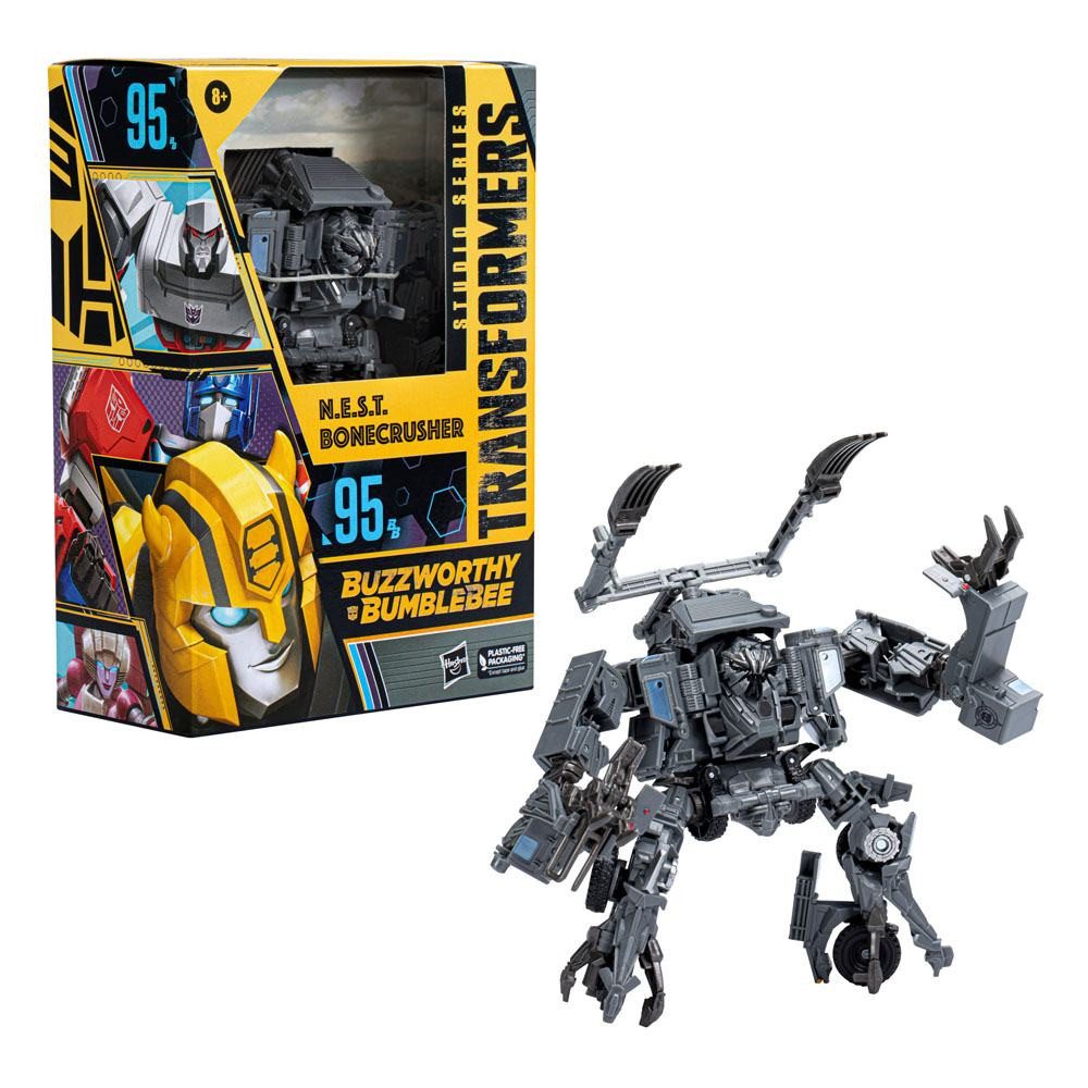 Hasbro Actionfigur Transformers 3 Buzzworthy Bumblebee Studio Series N.E.S.T. Bonecrusher