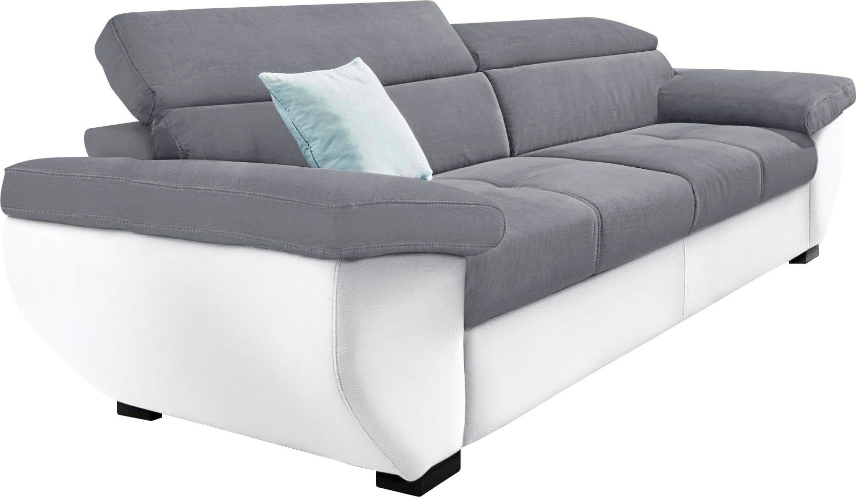 COTTA 2,5-Sitzer Speedway, Big-Sofa mit Kopfteilverstellung günstig online kaufen