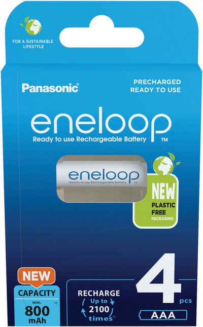 eneloop Eneloop Micro/AAA/HR03 Akku Micro (4 St), 1.2V/800mAh