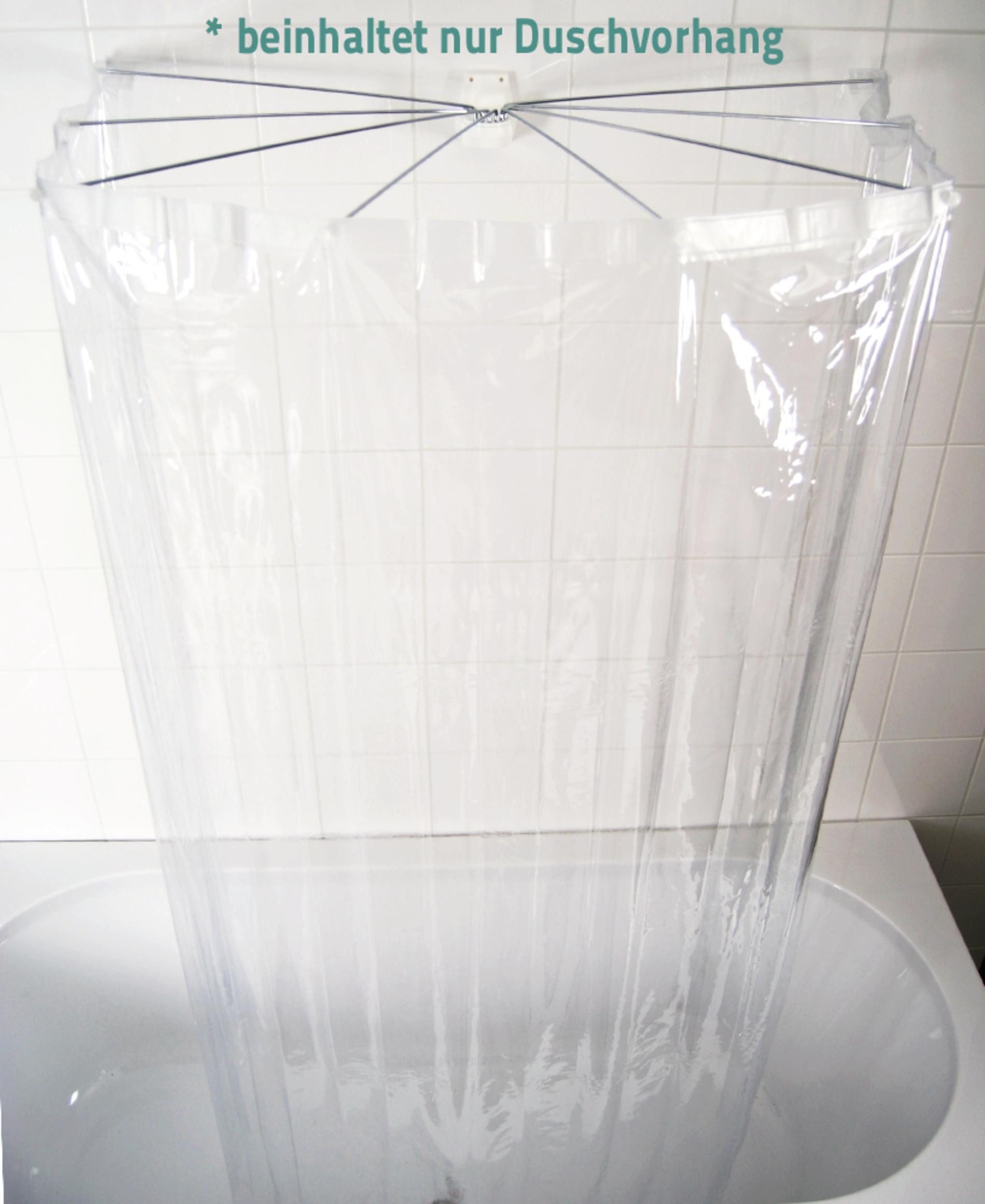 Ridder Duschvorhang Brillant transparent Breite 210 cm
