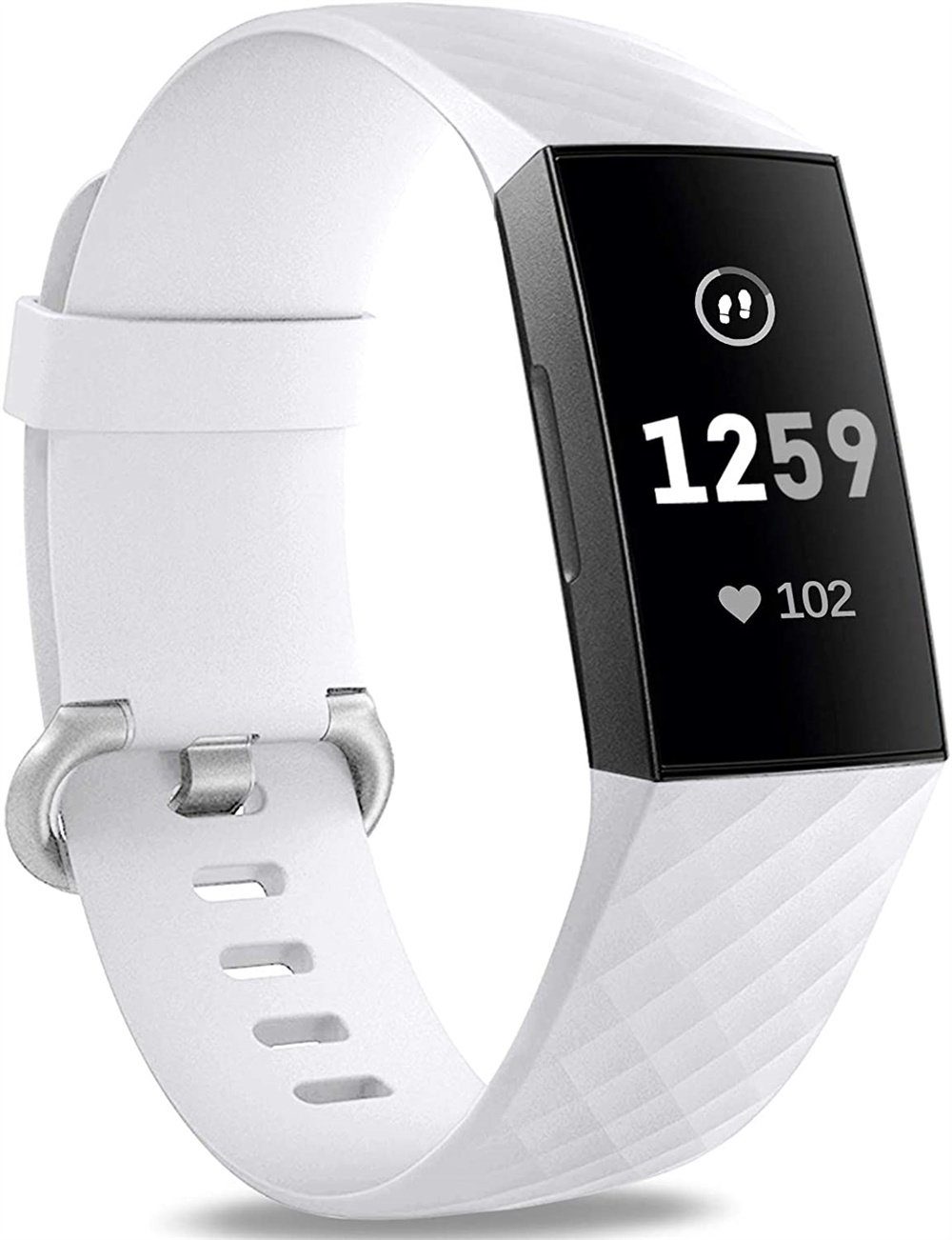 ELEKIN Smartwatch-Armband Ersatzbänder kompatibel mit Fitbit Charge 4/3  Bänder für Damen Herren