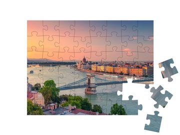 puzzleYOU Puzzle Budapest, Ungarn, 48 Puzzleteile, puzzleYOU-Kollektionen