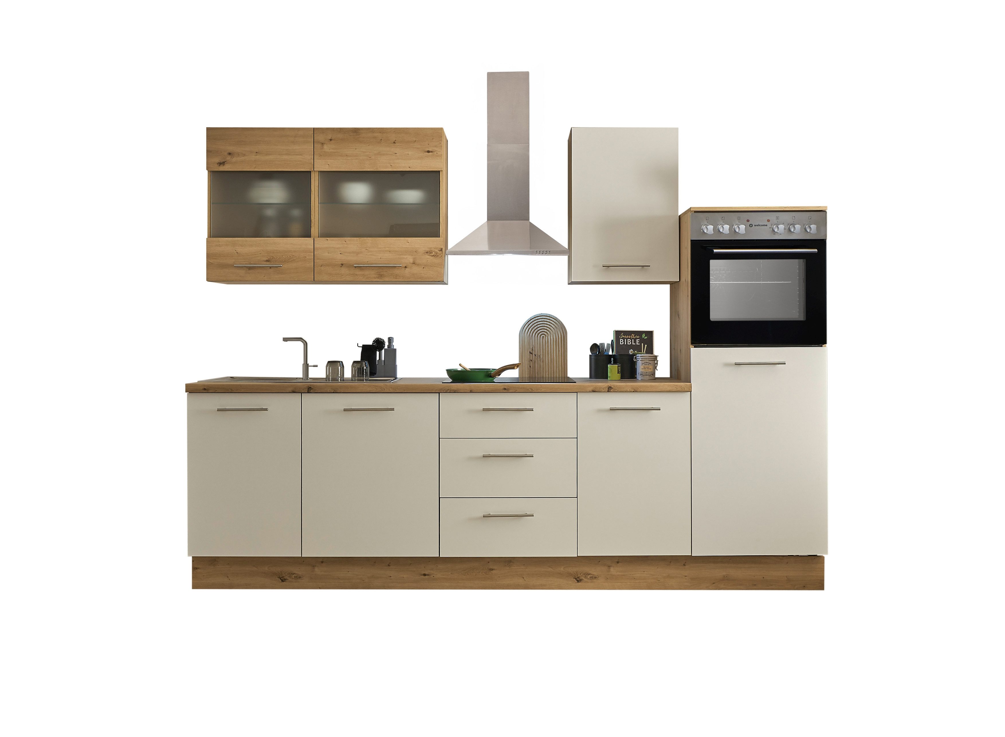 BEGA BBK Кухниzeile Кухниblock mit E-Geräten CAPRI