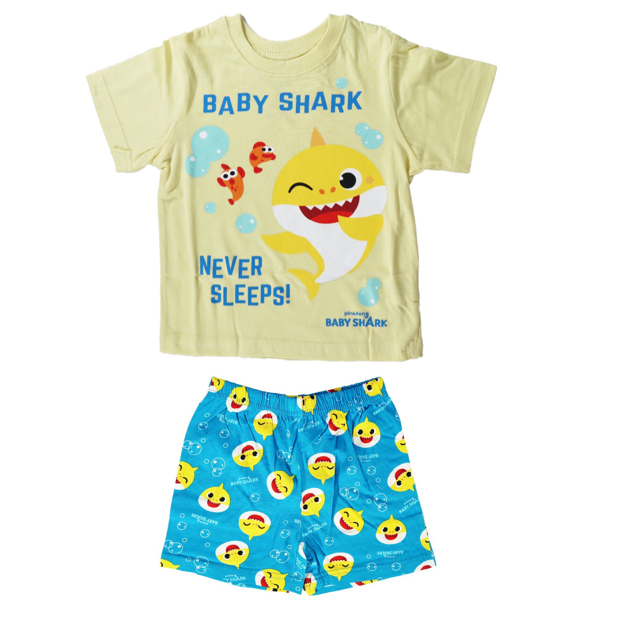 Pyjama Baby Shark Hai Kinder Baby Unisex Schlafanzug