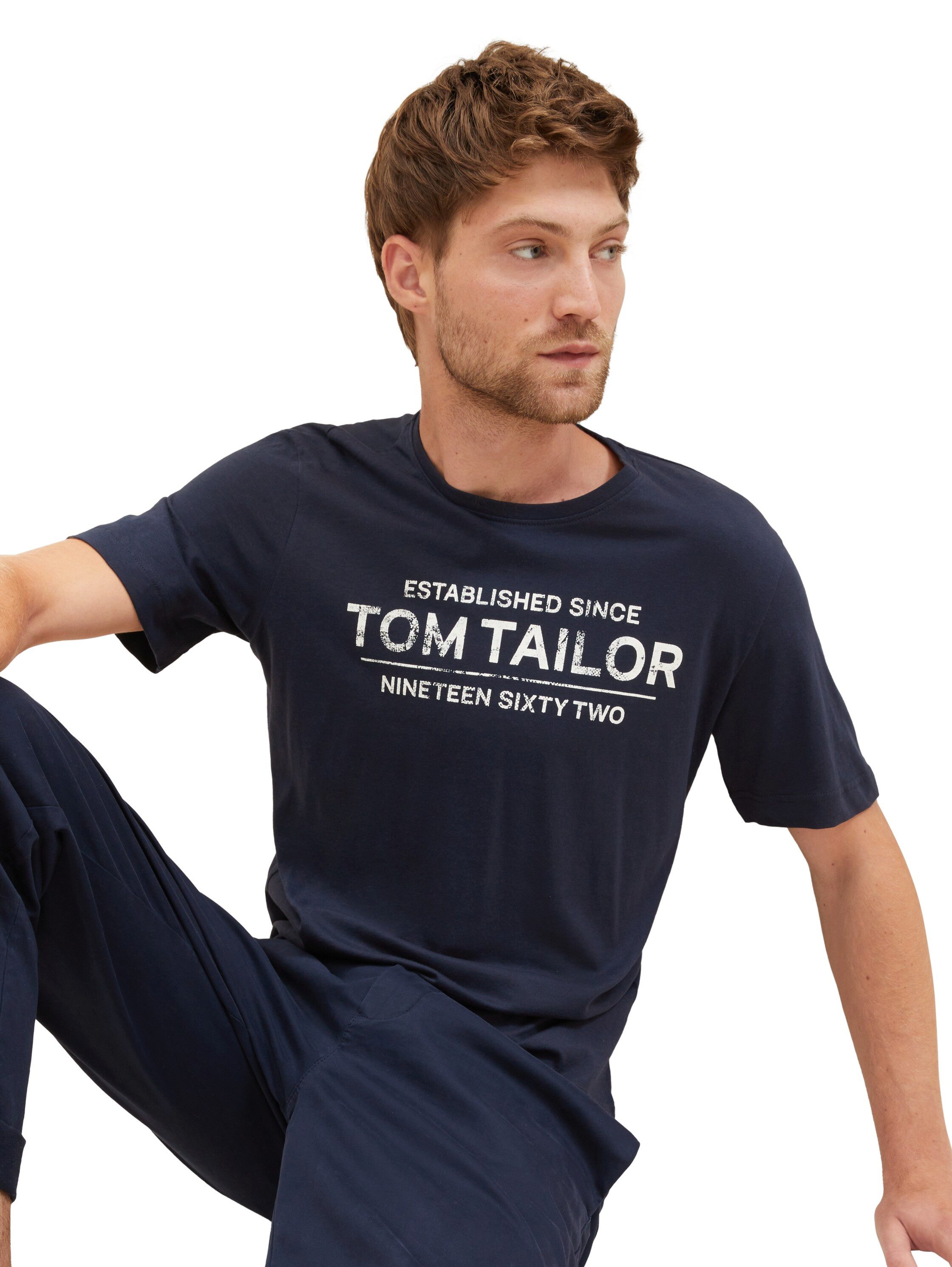 TOM TAILOR T-Shirt mit Frontprint günstig online kaufen