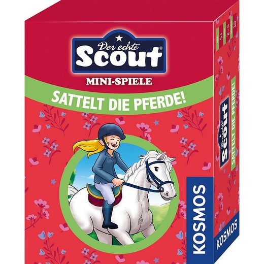 Kosmos Spiel, »Scout Minispiel - Sattelt die Pferde!«