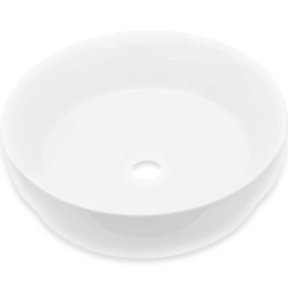 CORNAT Aufsatzwaschbecken Cornat Aufsatzwaschtisch CAVES Handwaschbecken Waschtisch weiß