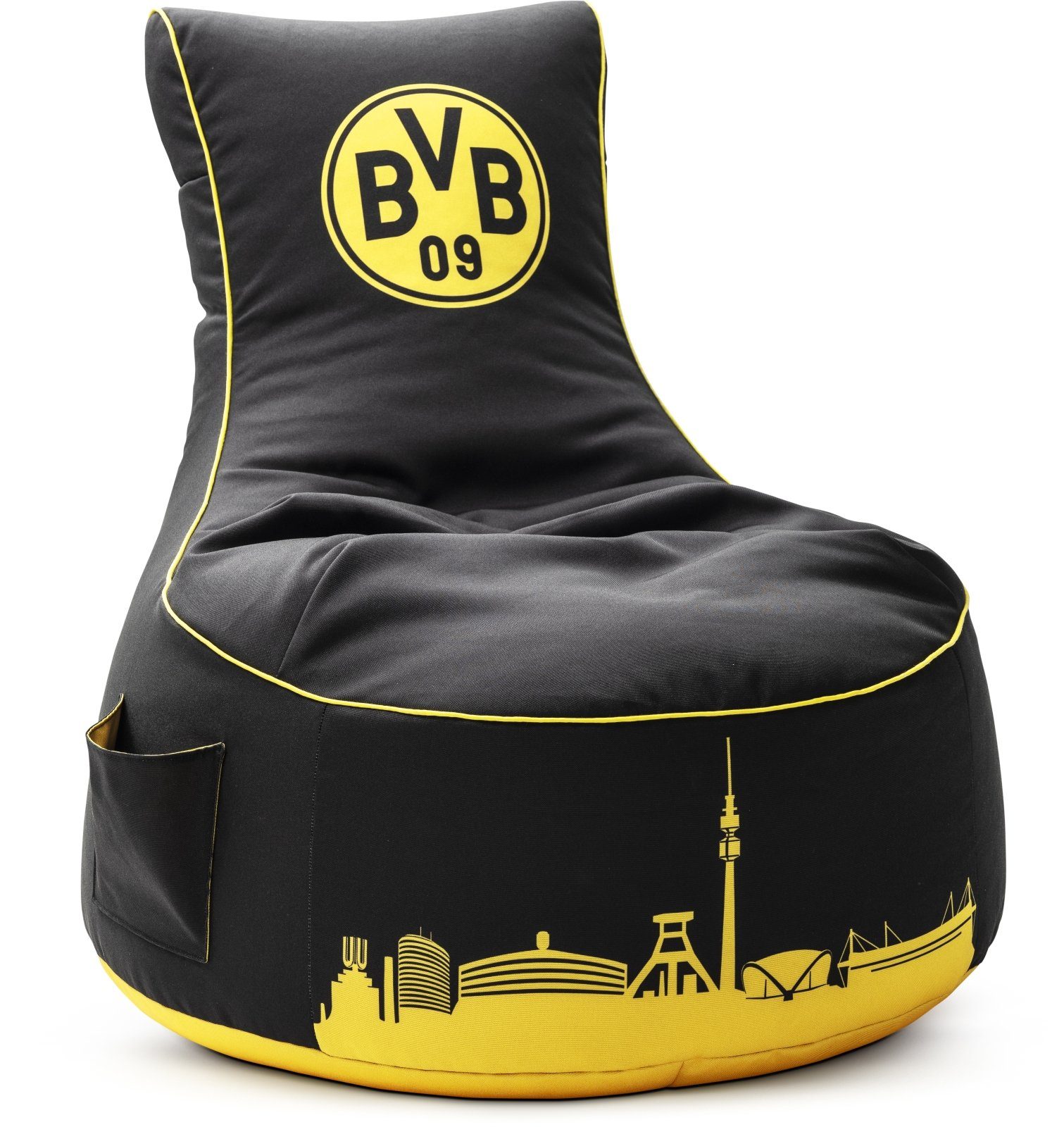 Magma Sitting Point Sitzsack SITTING POINT Sitzsack Swing "VIP BVB Borussia Dortmund"