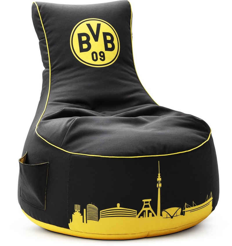 Sitting Point Sitzsack SITTING POINT Sitzsack Swing "VIP BVB Borussia Dortmund"