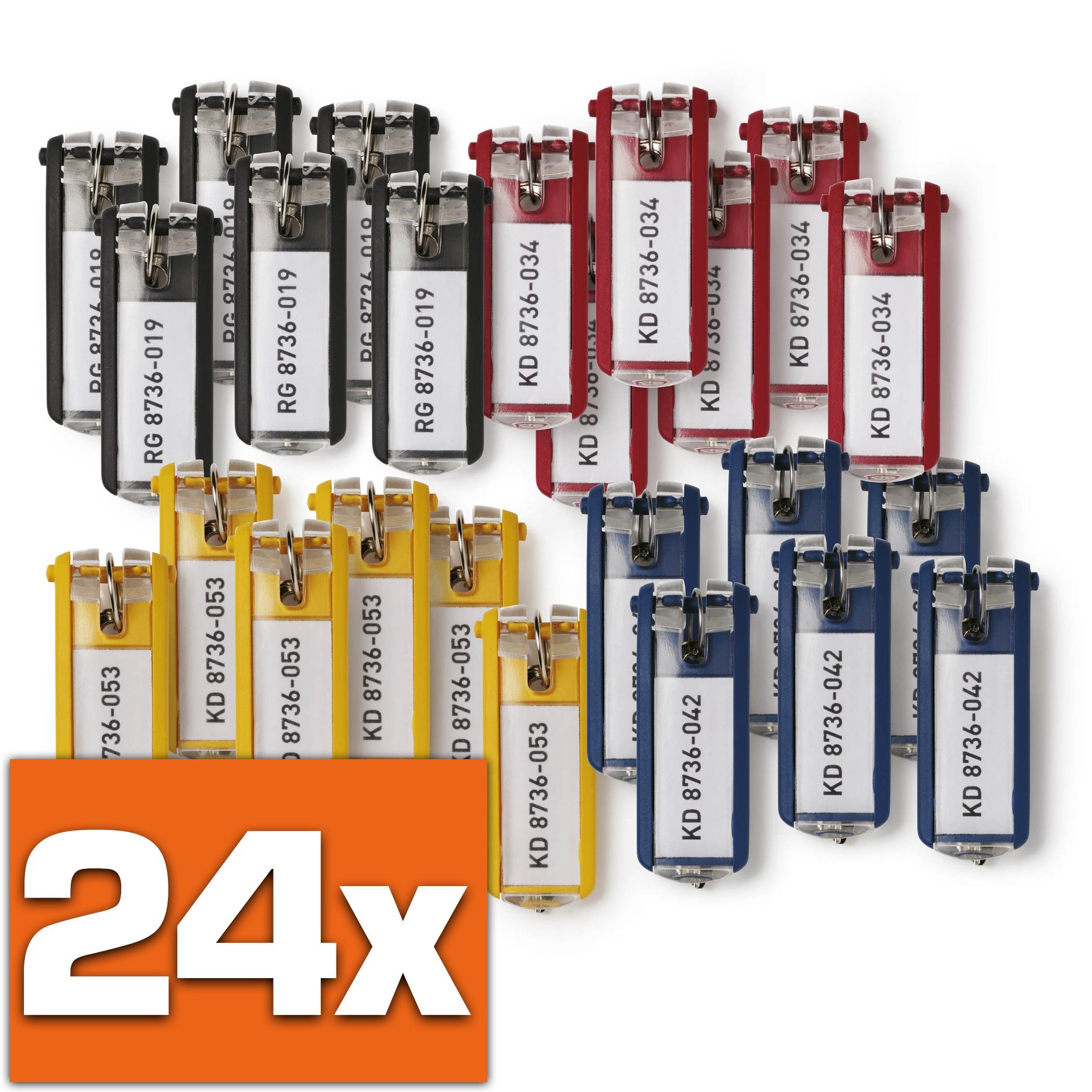 DURABLE Schlüsselanhänger Set KEY, Durable 194927 Schlüsselanhänger Key Cli günstig online kaufen