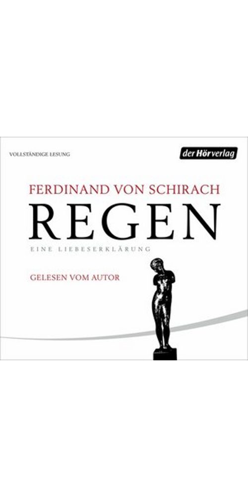 Der HörVerlag Hörbuch Regen, (1-St)