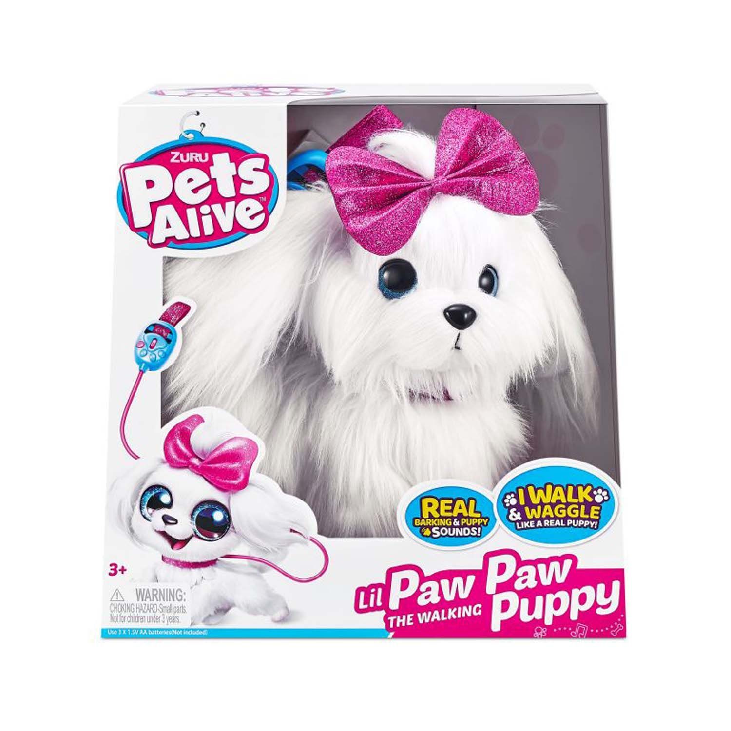 ZURU Robotertier ZURU 9531 - Pets Alive - Paw Paw der laufende Welpe