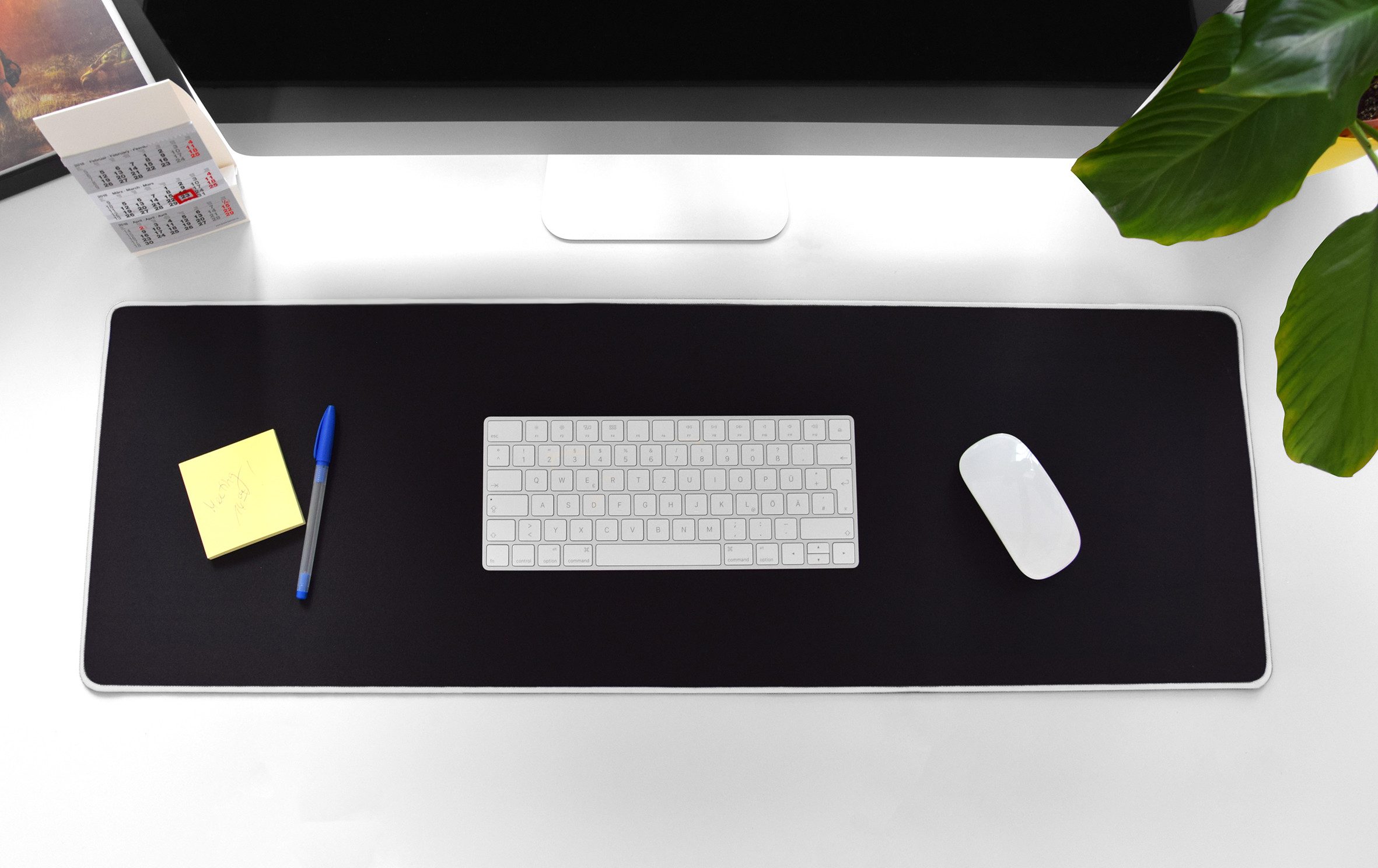 SHIBBY Gaming Mauspad XXL Gaming Mauspad für Tastatur und Maus (Mousepad, 88cm x 30cm)