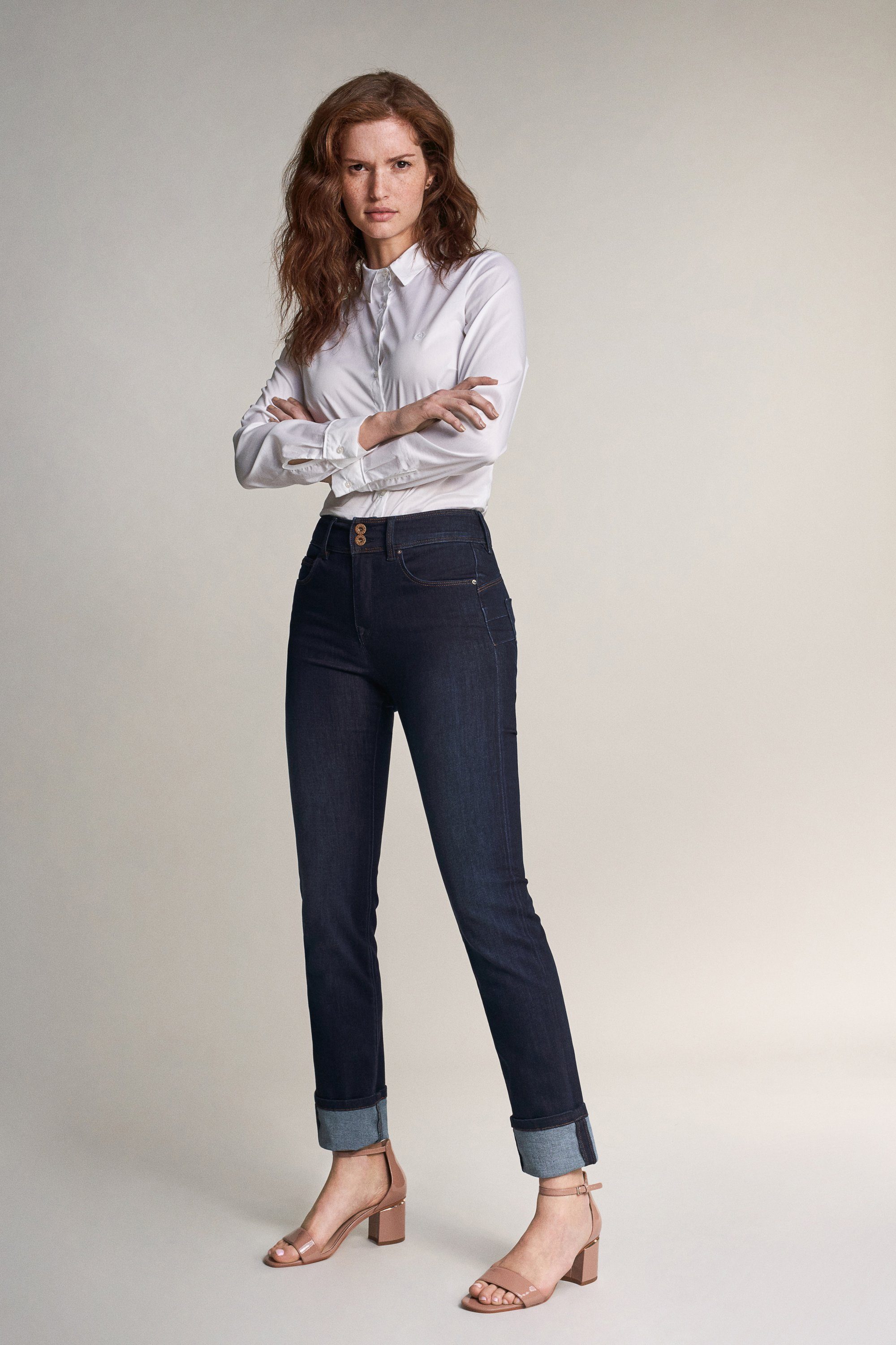 blue IN SLIM dark 112919.8504 Stretch-Jeans SALSA JEANS PUSH SECRET Salsa