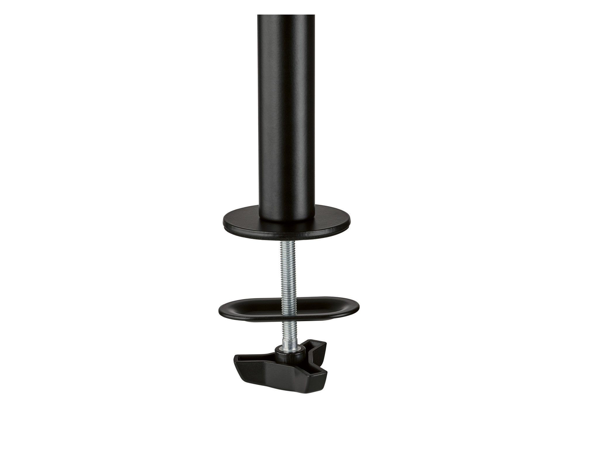 Tronic Monitor-Halterung Halter für 2 Bildschirme Tischbefestigung geeignet bis 71cm schwarz