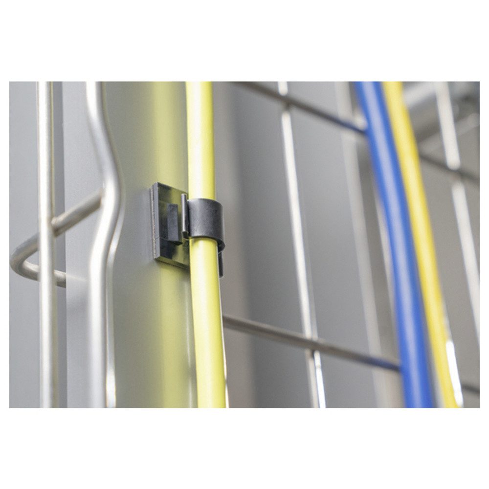 HellermannTyton Kabelverbinder-Sortiment HellermannTyton MAGRA6-PA66/NDFEBR5-BK (25) Kabelclip 151-04468 Bünde, MAGRA6-PA66/NDFEBR5-BK (25)
