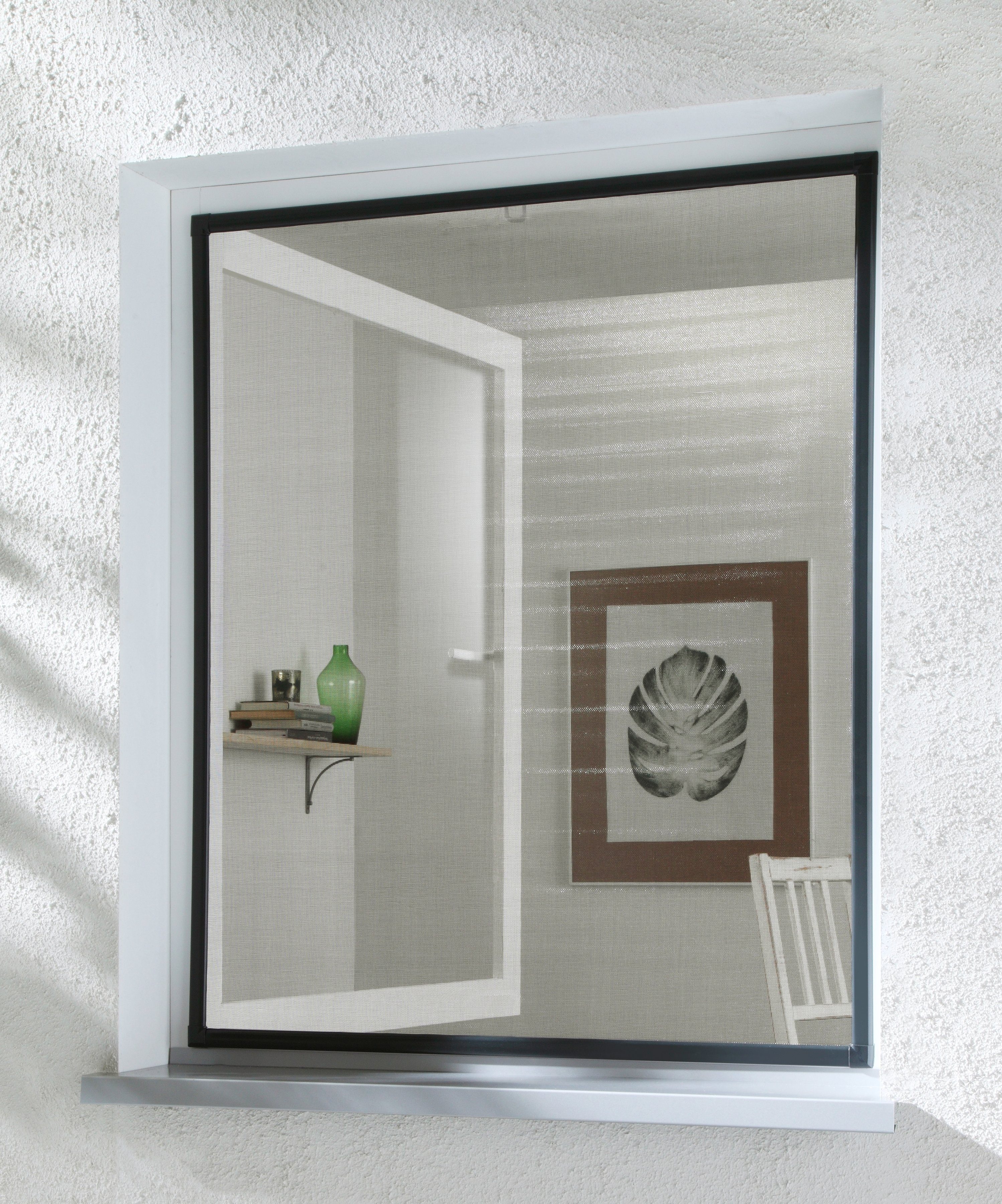 hecht international Insektenschutz-Fensterrahmen Basic, BxH: 120x140 günstig online kaufen