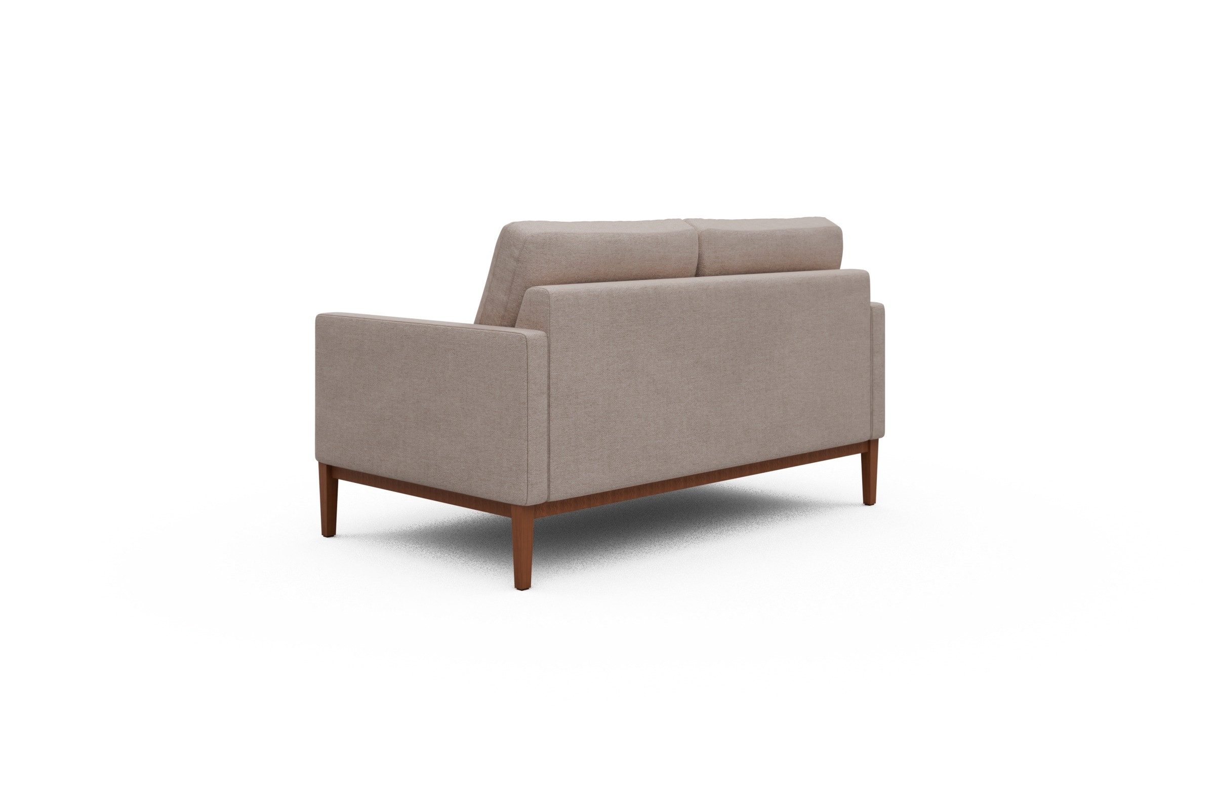 moebelfaktor Sofa Bodo 2-Sitzer, Retro-Design, elegante Linien, stabile Holzkonstruktion