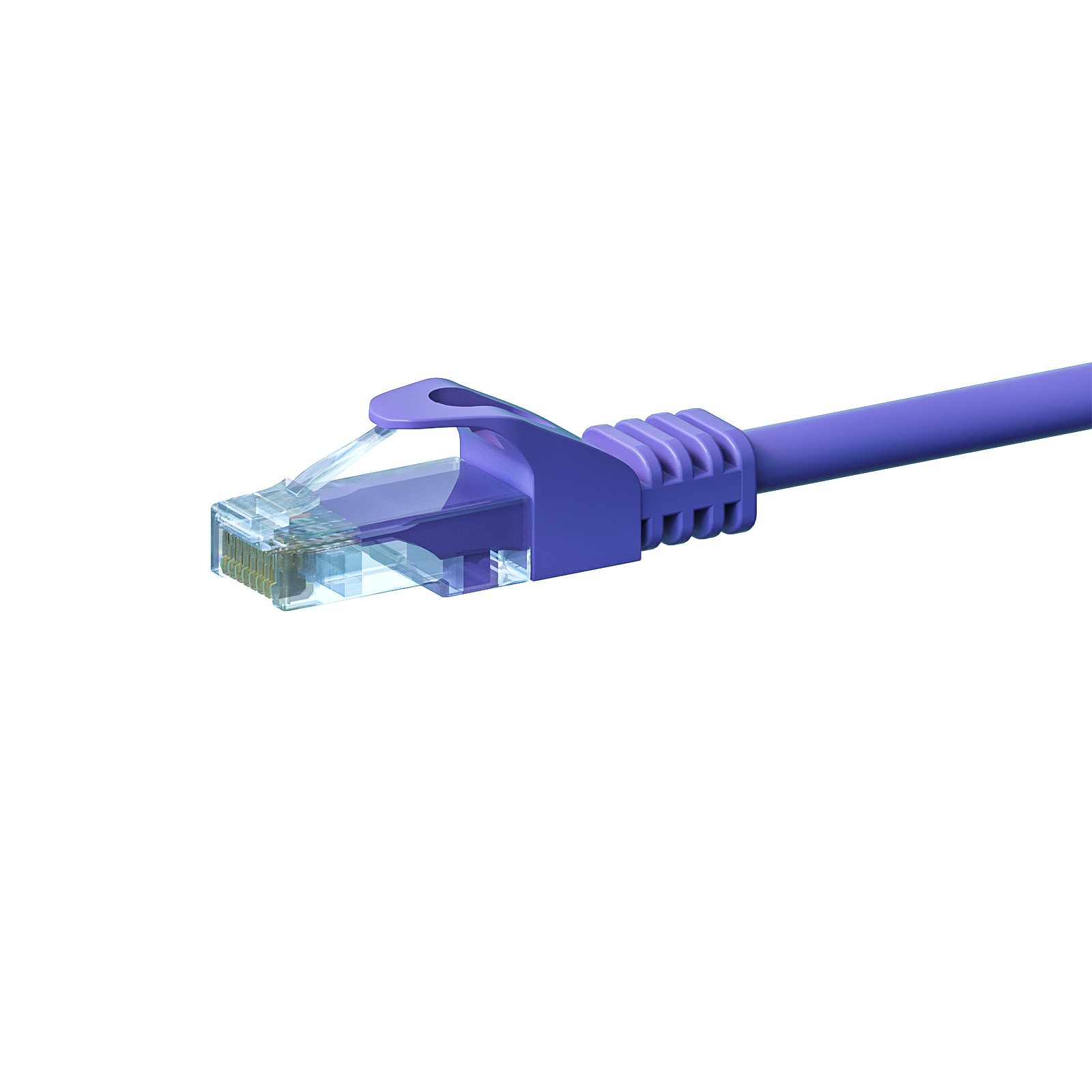 Danicom CAT5e Netzwerkkabel, U/UTP, 15 meter, Viollett, 100% Kupfer Netzwerkkabel, (1500 cm)