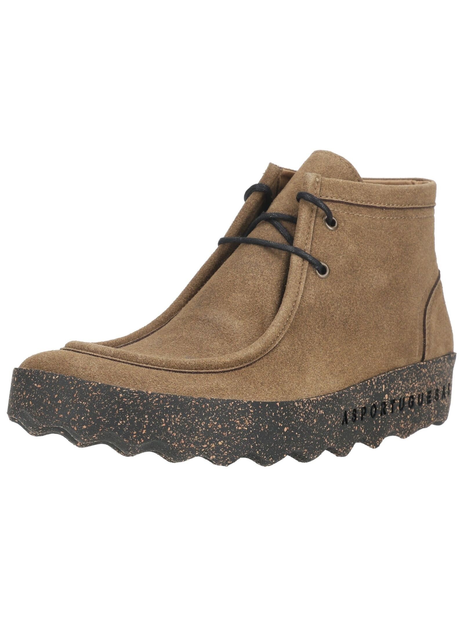 Asportuguesas Stiefelette Veloursleder . Schnürstiefelette