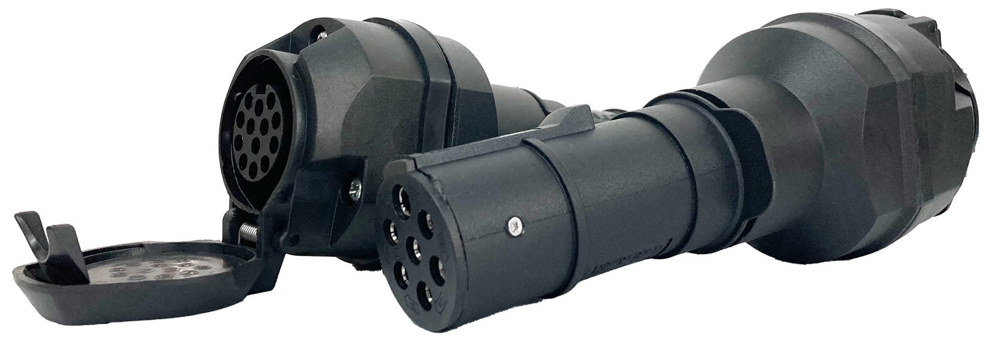 Berger & Schröter Spannungswandler Spannungswandler Adapter 15 pol. 24 V auf 13 pol. 12 V