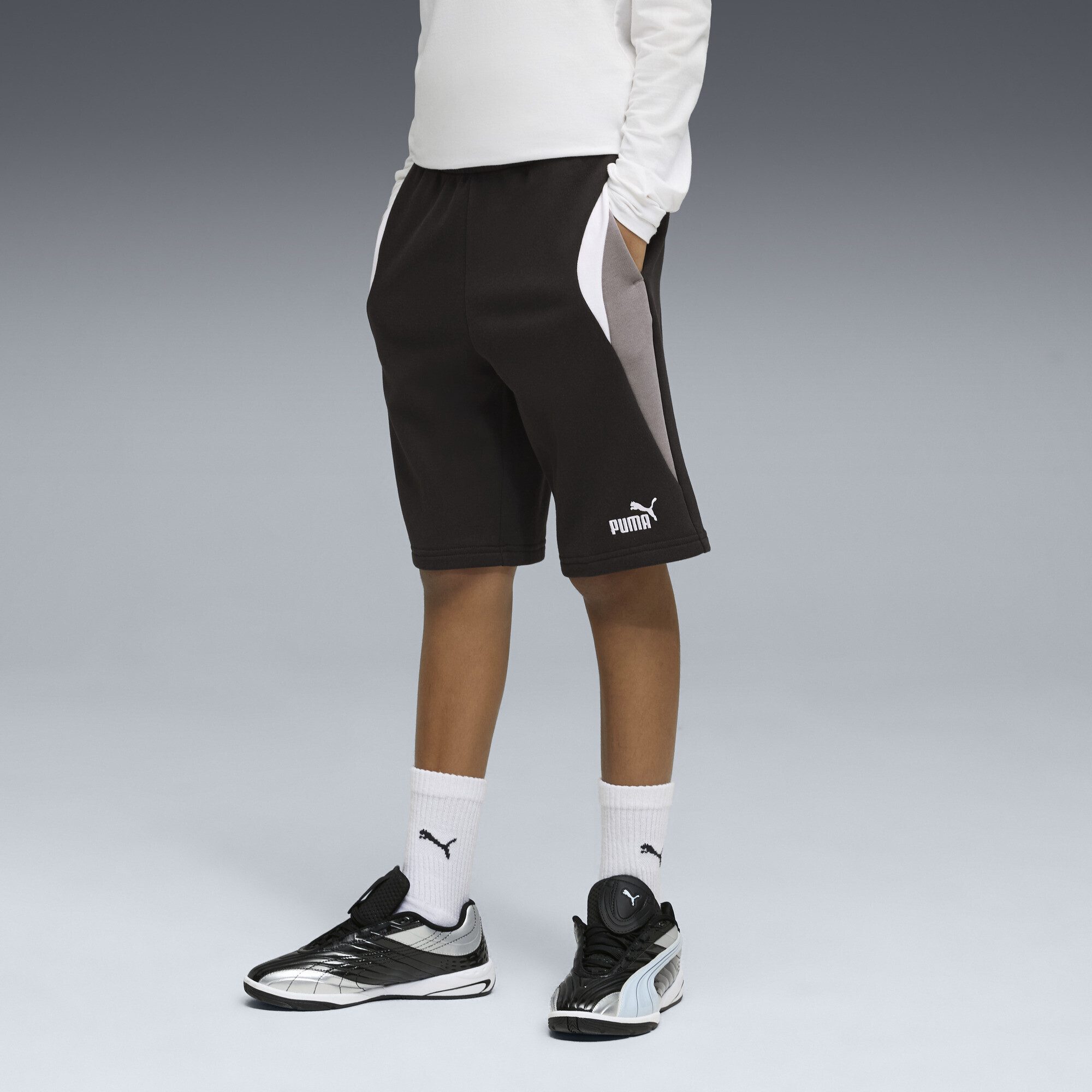 PUMA Sporthose Essentials Block Shorts Jungen