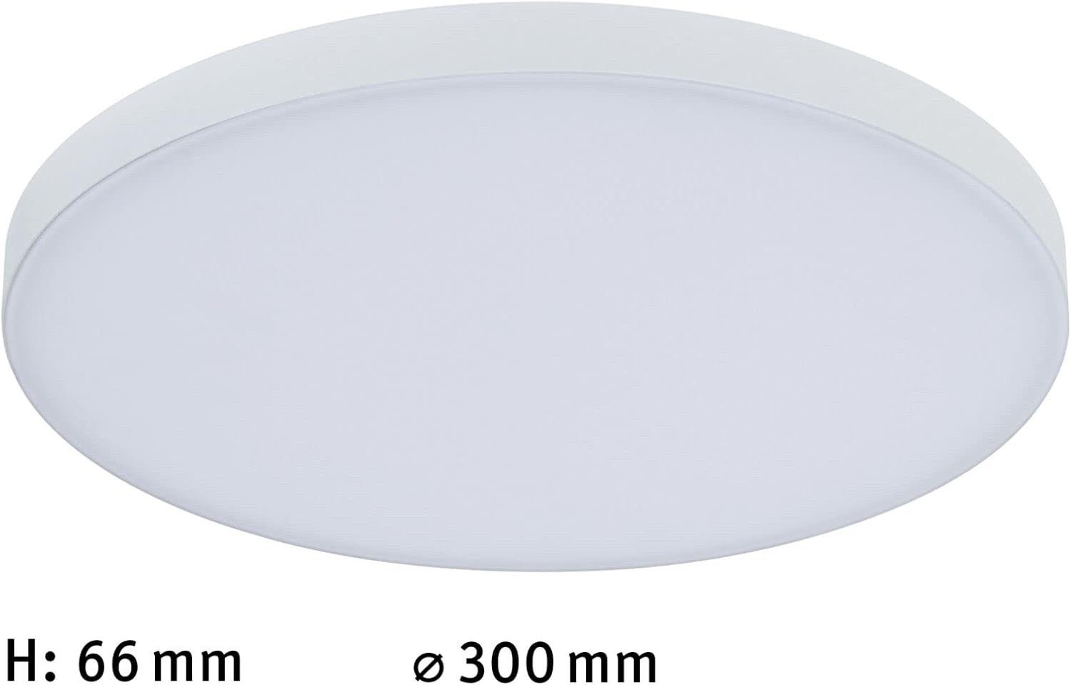 Paulmann Einbauleuchte Deckeneinbauleuchte LED Panel Farbsteuerung 13W 1530lm Rund 30cm, Deckenlampe Deckeneinbauleuchte Lichtpanel Einbaustrahler