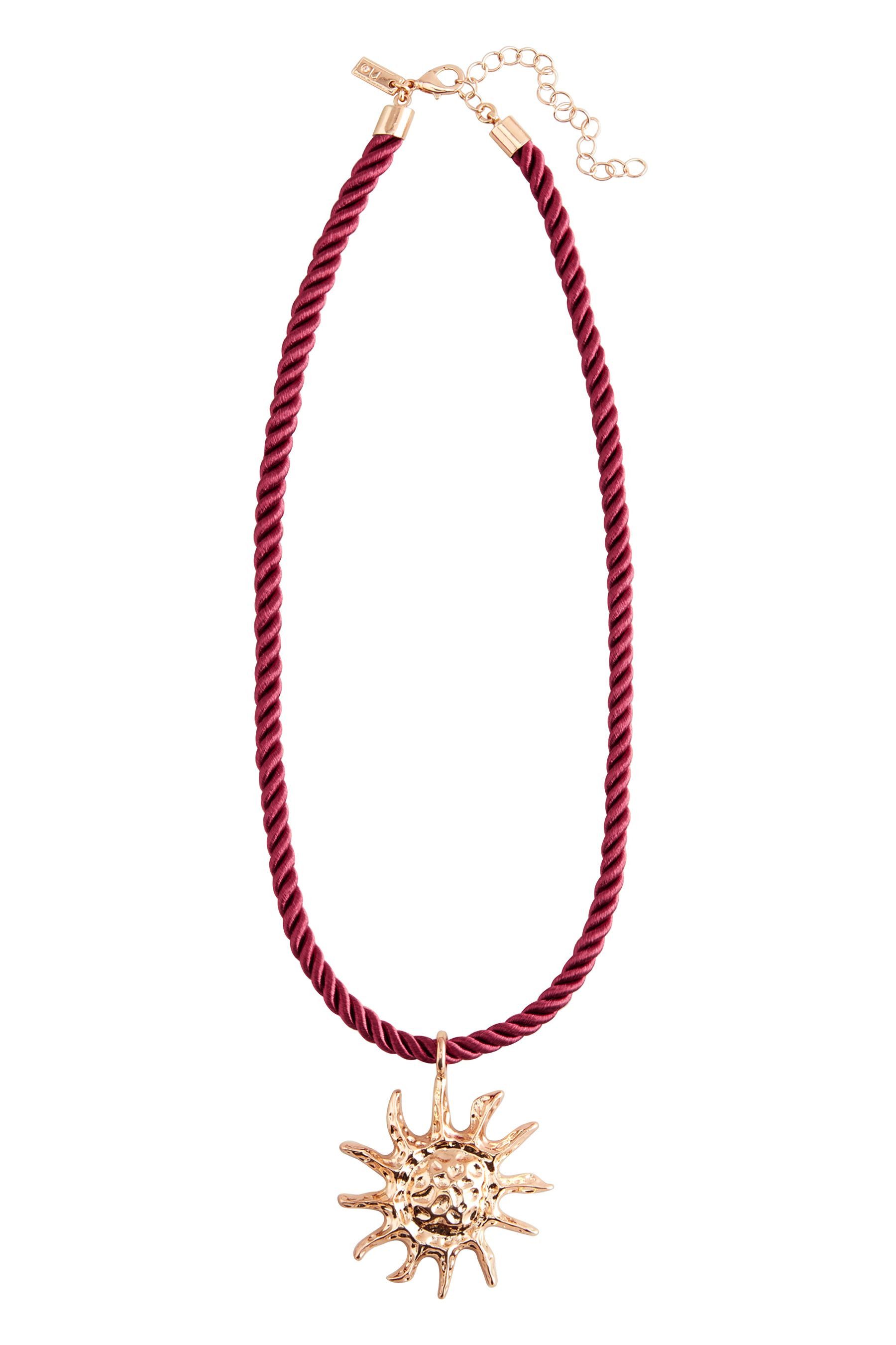 Next Kette mit Anhänger Sonnen-Kordelkette mit günstig online kaufen