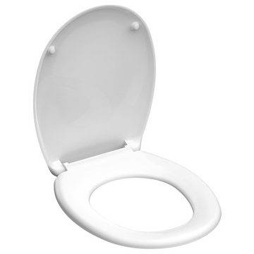 Schütte WC-Sitz Toilettensitz WHITE Duroplast