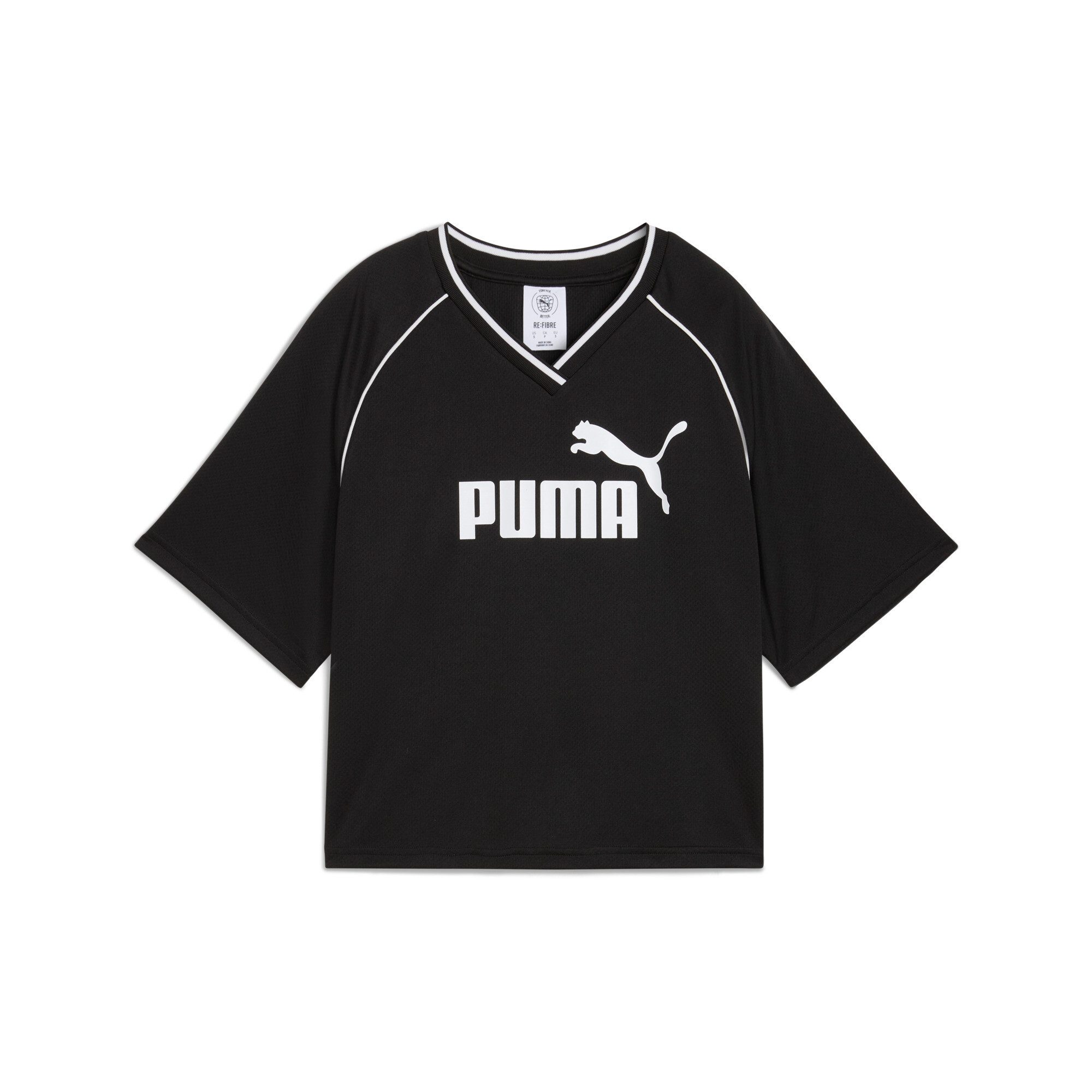 T-Shirt ESS RELAXED CROPPED FOOTBALL JERSEY