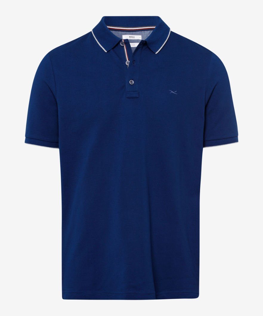 Style Brax Poloshirt blau PETE