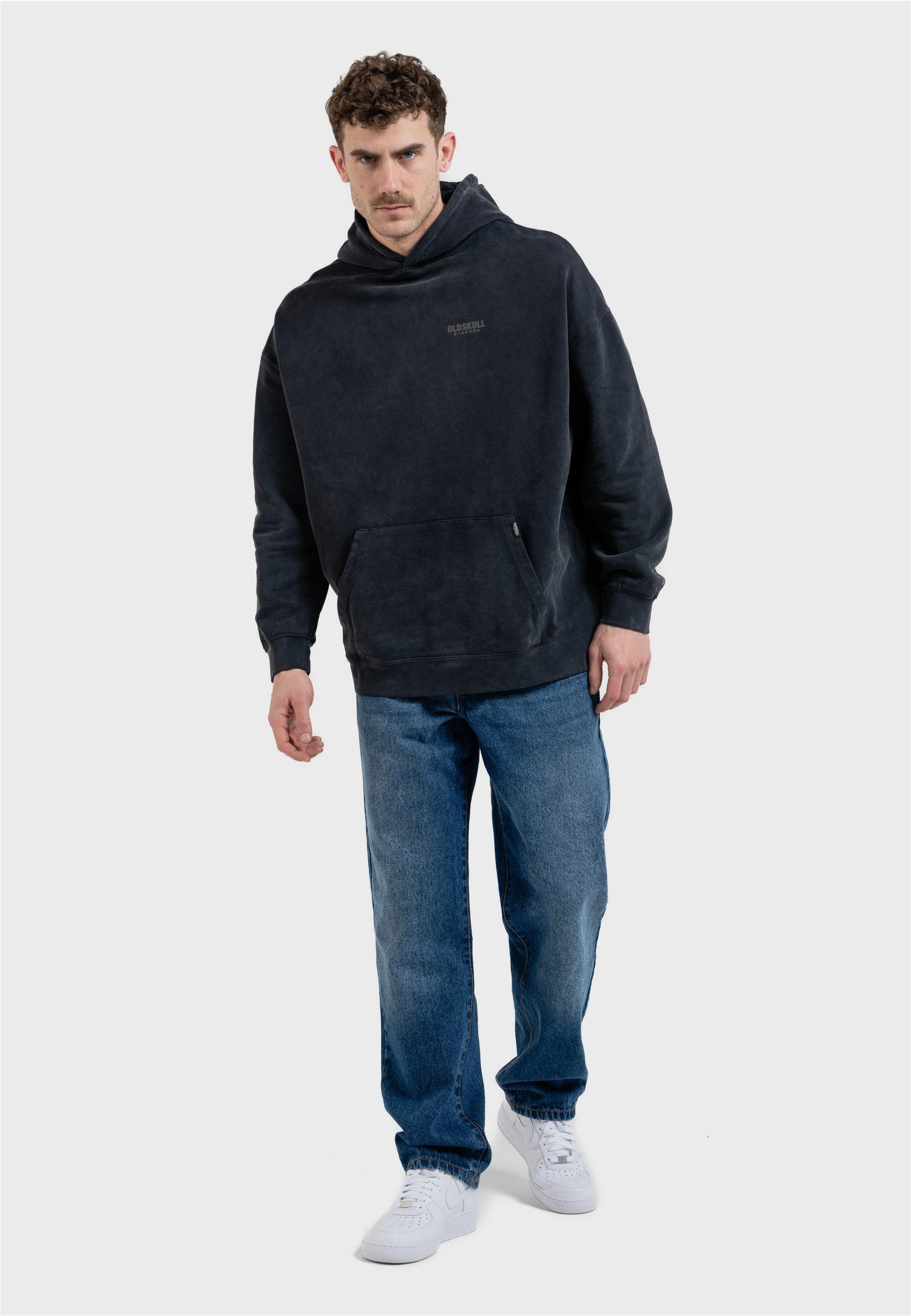 Oldskull Kapuzensweatshirt Basic Oldskull Logo unverkennbare Oldskull-Optik günstig online kaufen