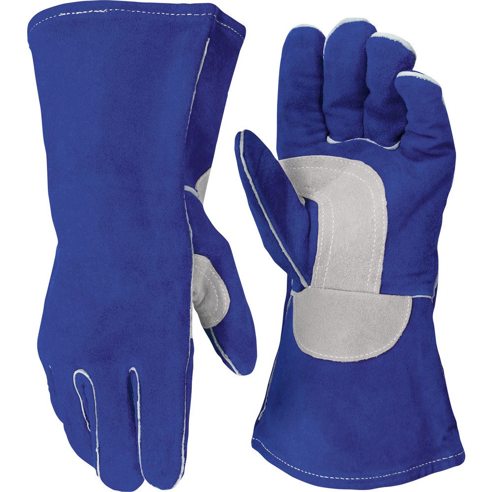 Arbeitshandschuhe Toparc 045873 Rindspaltleder Schweißerhandschuh Größe (Handschuhe): 1