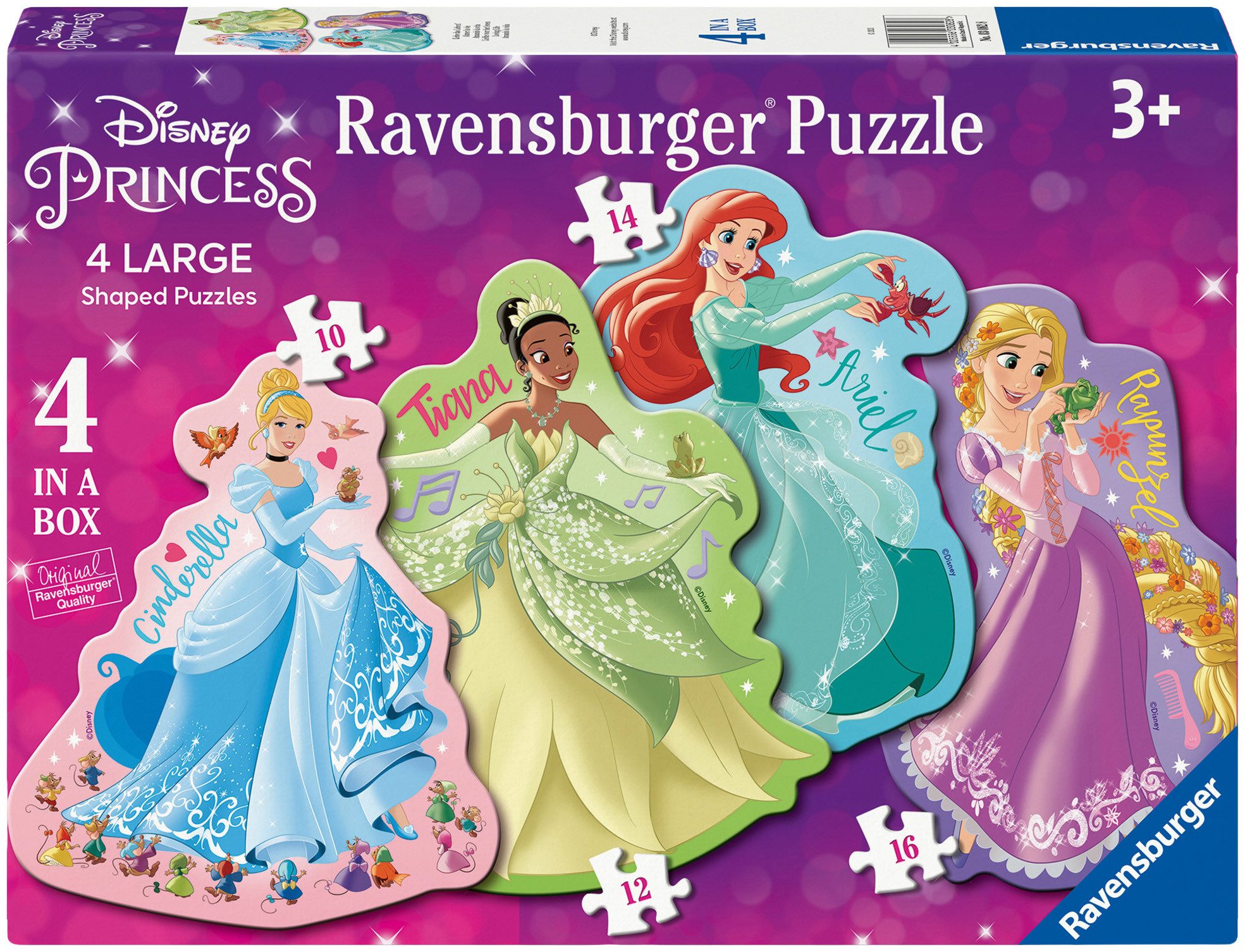 Ravensburger Konturenpuzzle Liebe das Leben!, 52 Puzzleteile, Made in Europe