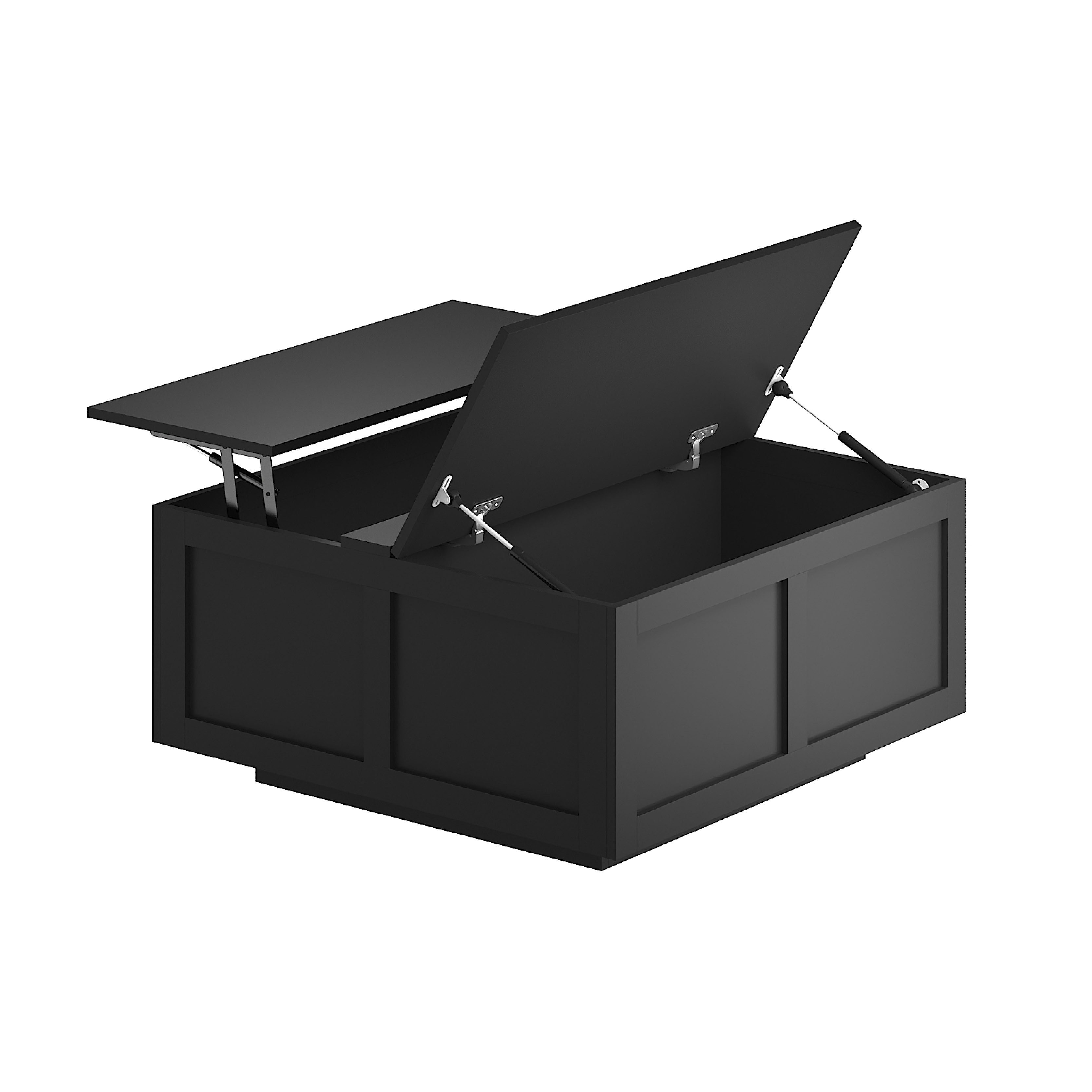 radelldar Couchtisch, Wohnzimmertisch höhenverstellbar Stauraum  (40-54) x günstig online kaufen