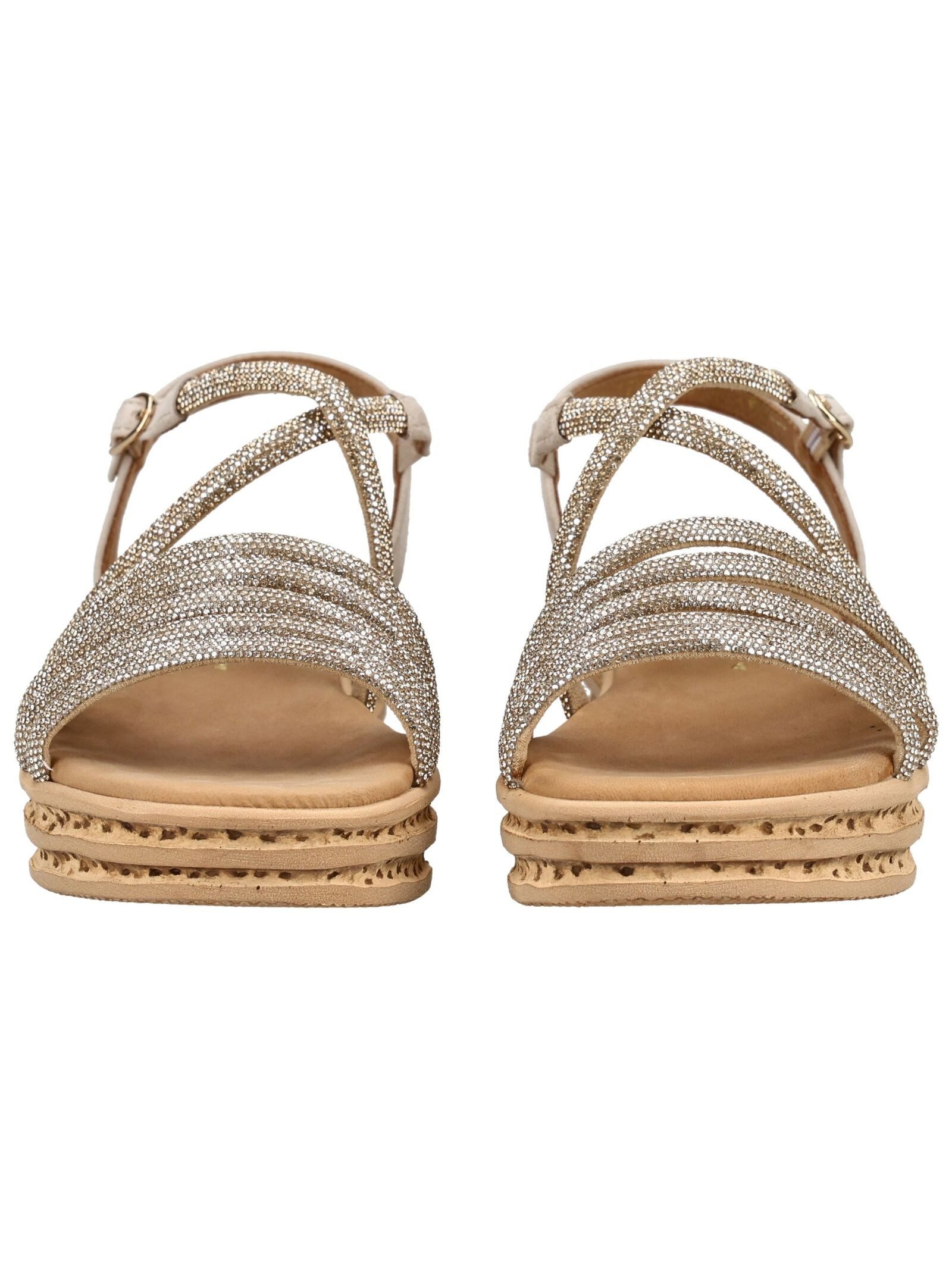 Gabor Gabor Sandalen Textil Keilsandalette