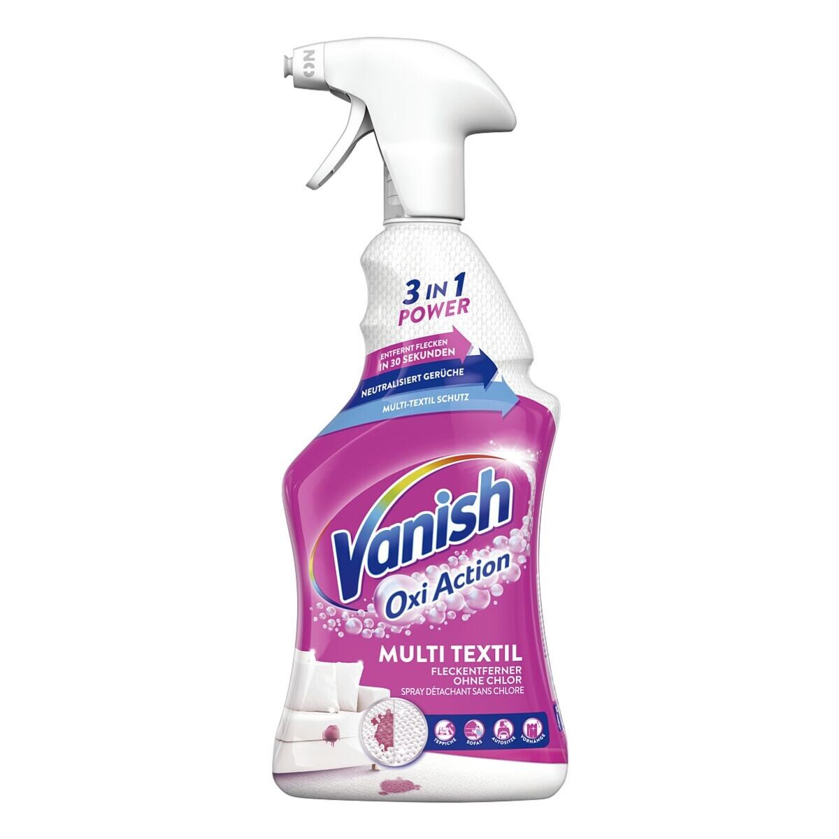 VANISH Multi Textil Fleckentferner (660 ml, Fleckentfernerspray)