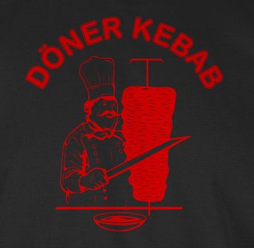 Shirtracer T-Shirt Original Döner Kebab Logo Karneval & Fasching