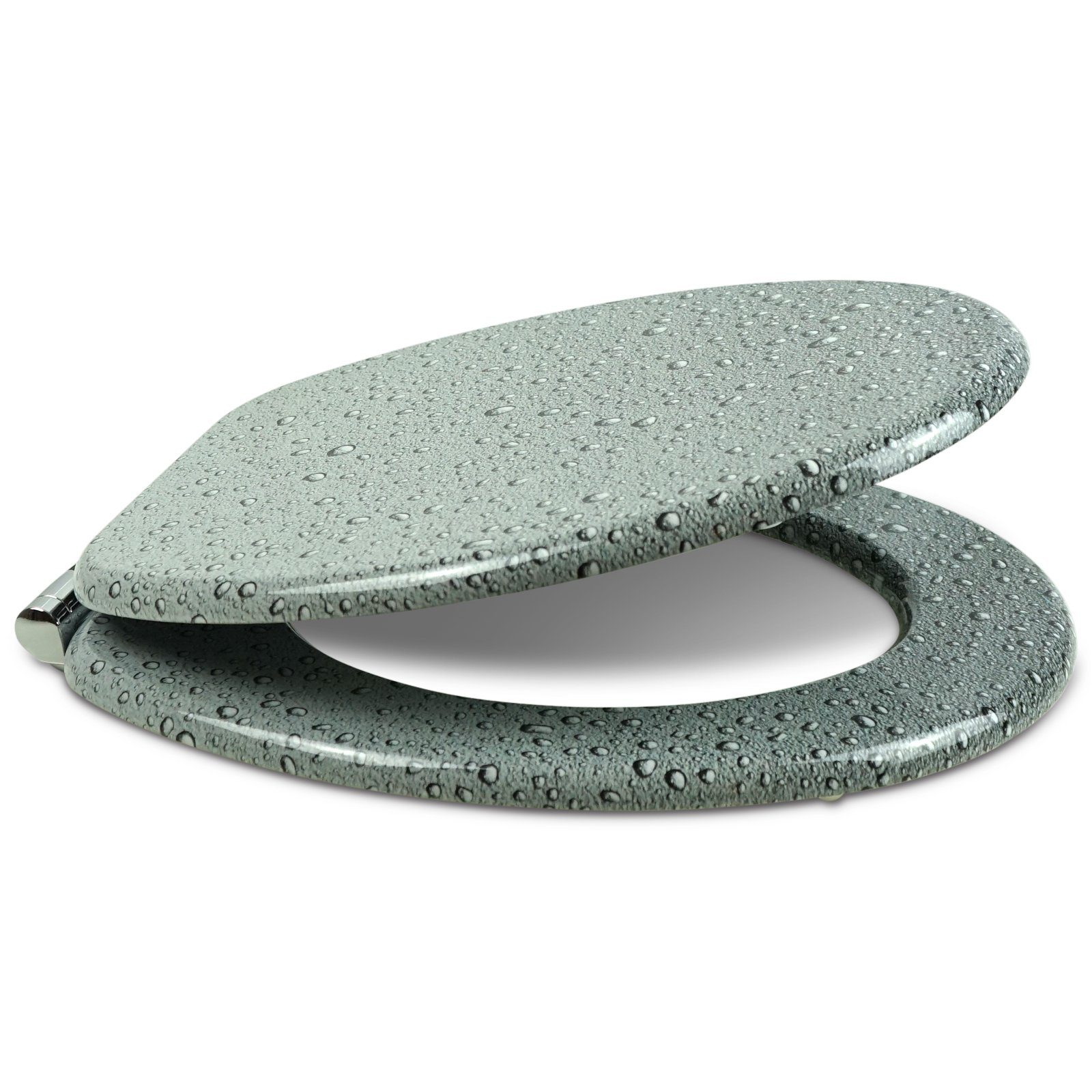 Sanfino WC-Sitz "Grey Splash II“ Premium günstig online kaufen