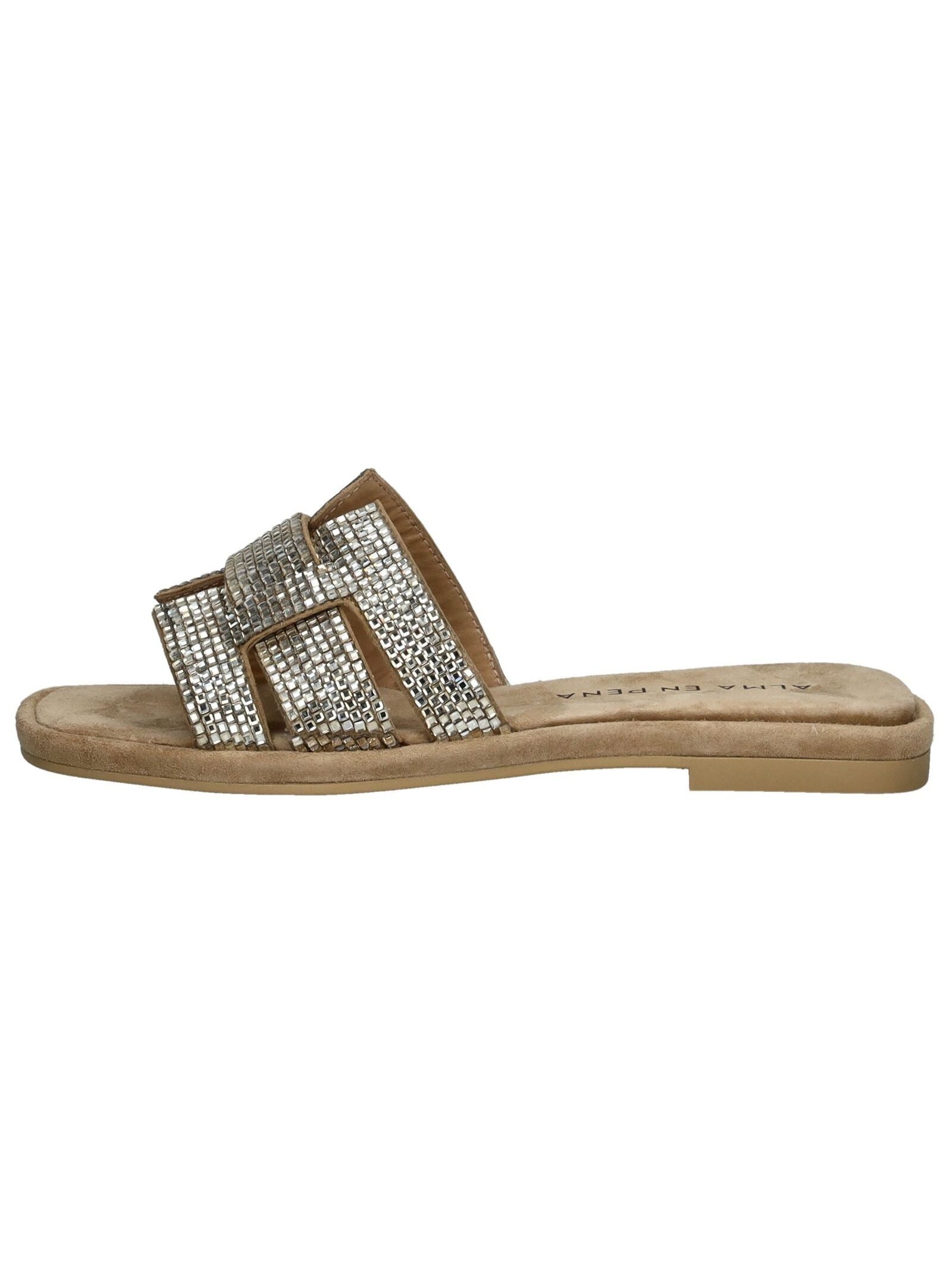 Alma en Pena Pantoletten Textil Pantolette günstig online kaufen