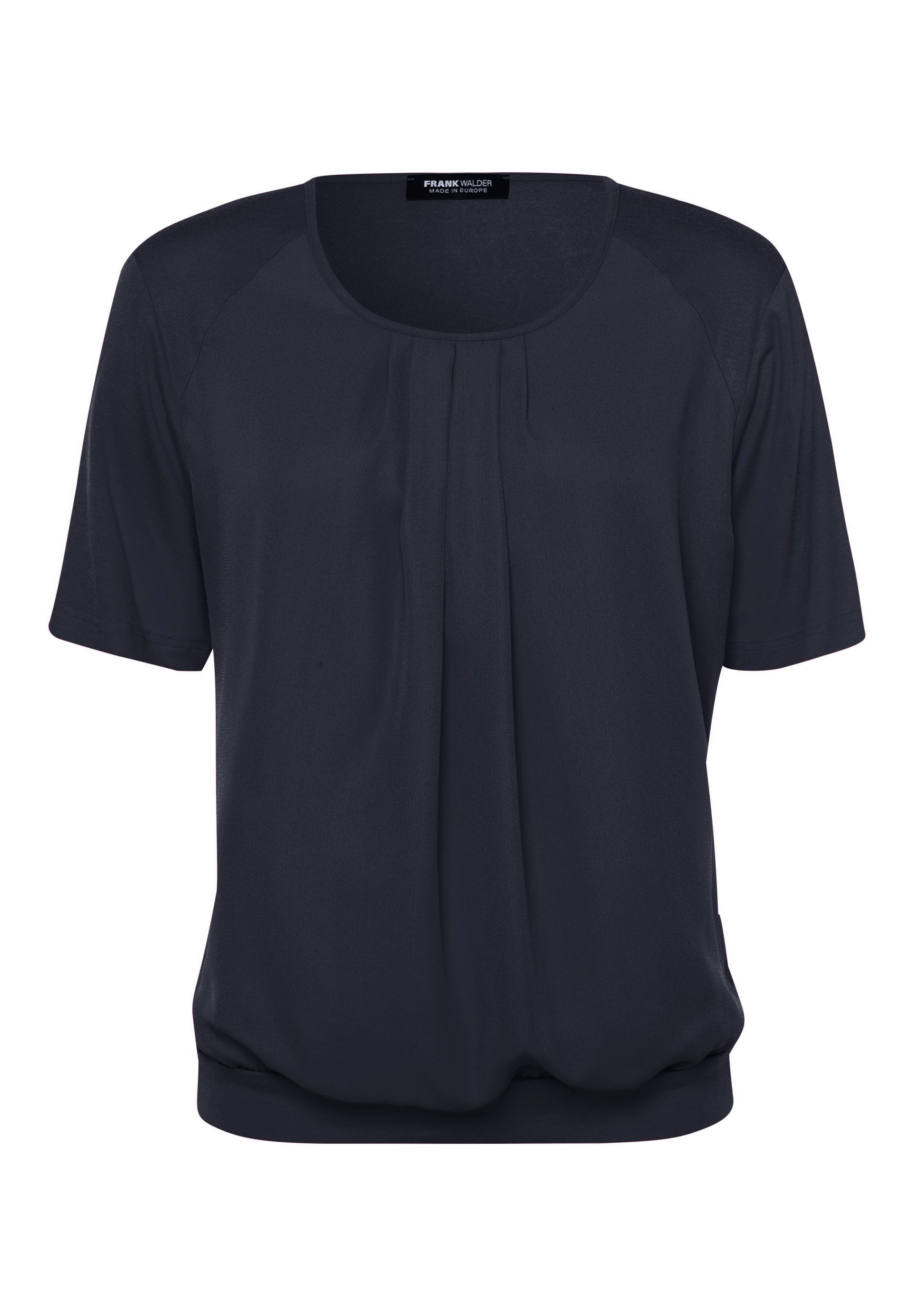 FRANK WALDER T-Shirt im Materialmix