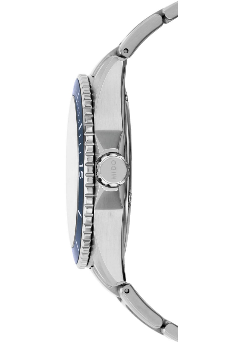 Mido Schweizer Uhr Mido Herren Uhr M0264301104100 Ocean Star 200 Edelstahl, (1-tlg)