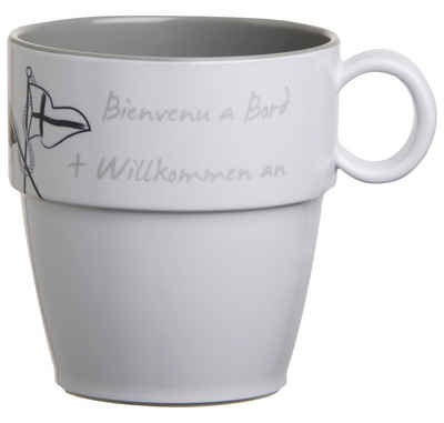 Marine Business Tasse Kaffeebecher / Mug / Kaffee-Pott - Welcome On Board, Melamin