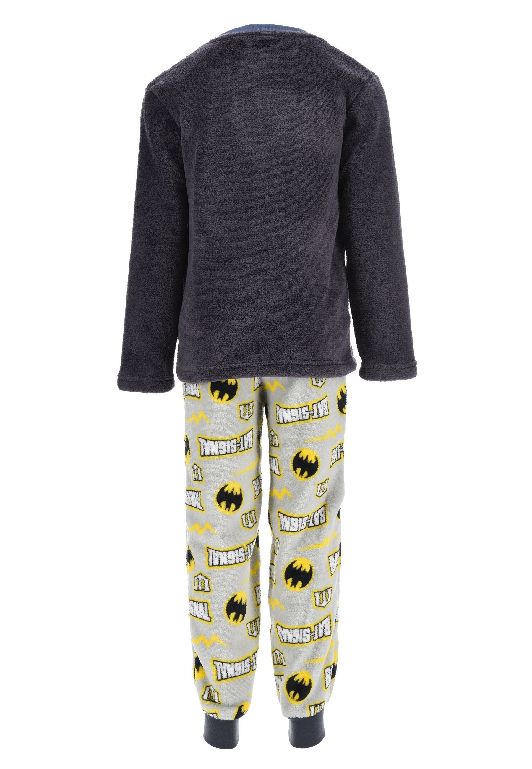 tlg) langarm (2 Nachtwäsche Schlafanzug Pyjama ONOMATO! Kinder Bat-Signal Jungen Grau