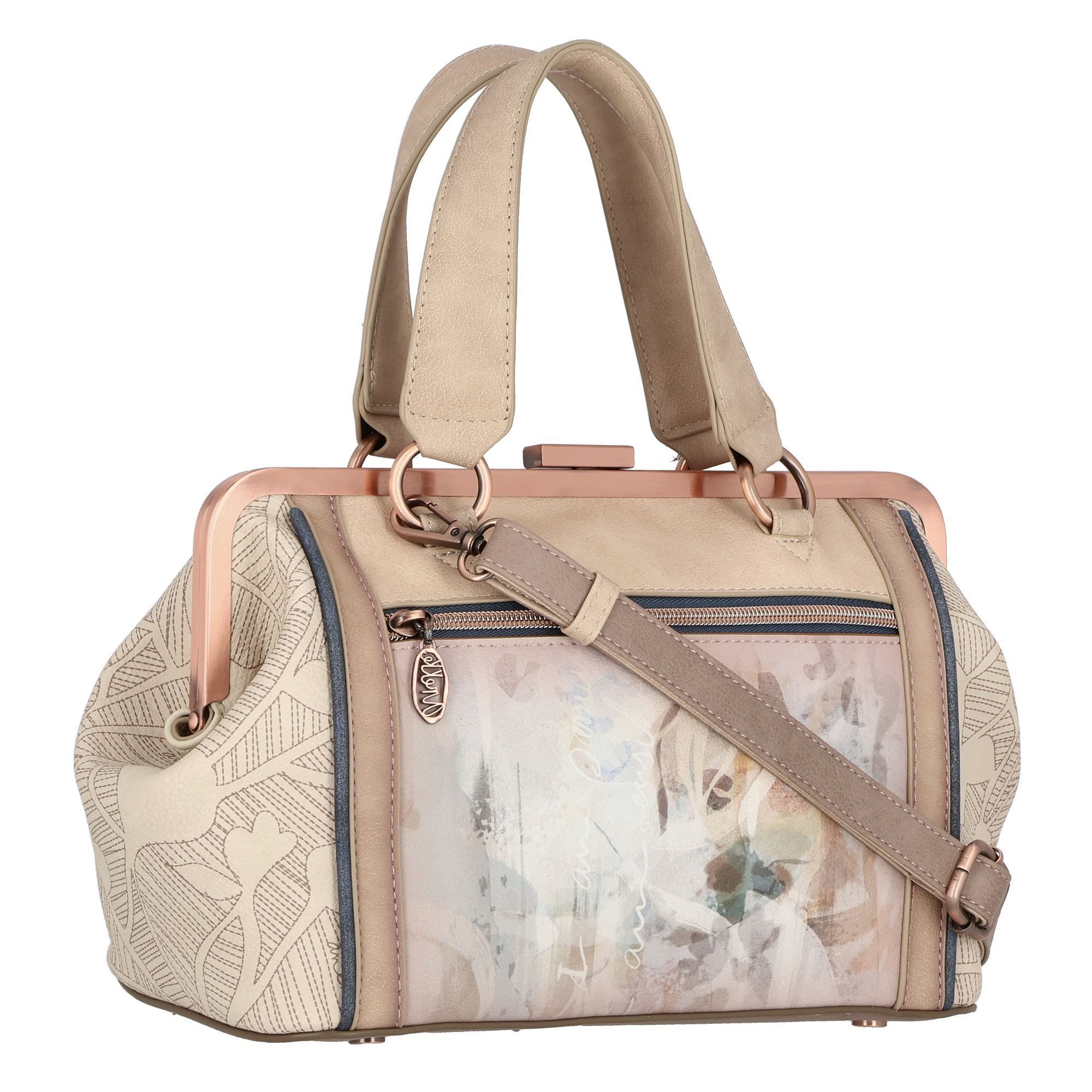 Anekke Schultertasche Nature, Polyurethan günstig online kaufen