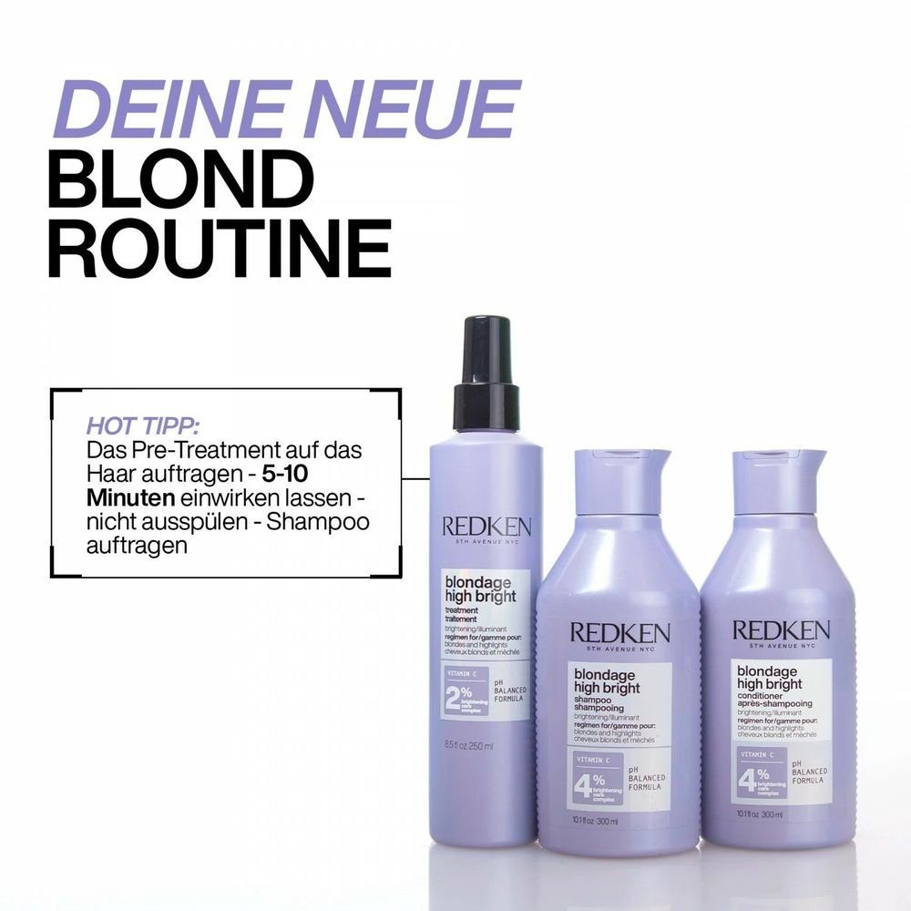 300 ml Redken Blondage Haarspülung High Redken Color Extend Bright Conditioner