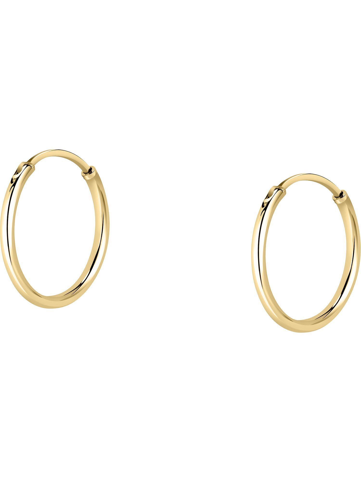FAVS Paar Creolen FAVS Damen-Creolen 375er Gelbgold (Paar)