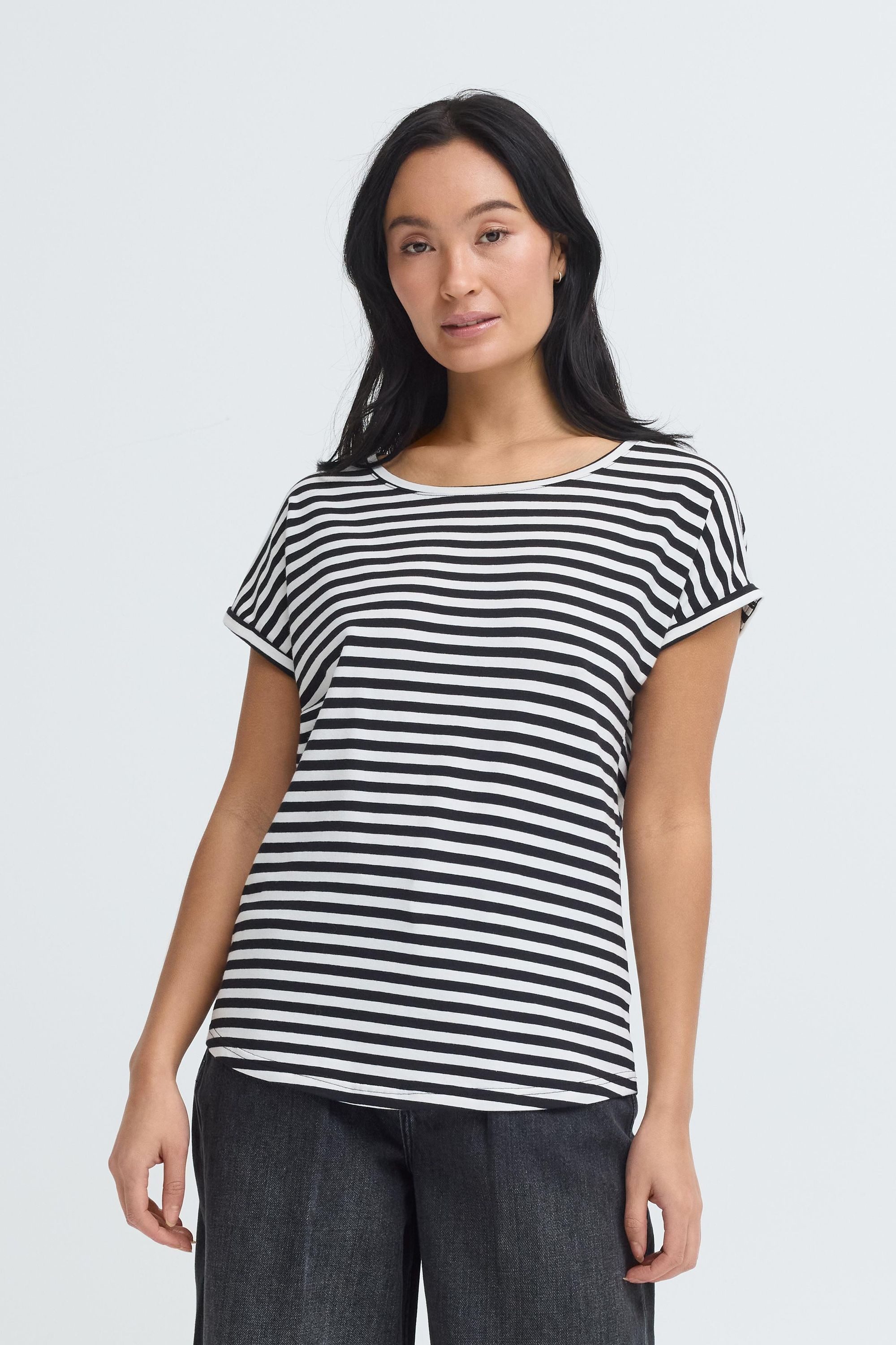 OXMO Rundhalsshirt OXNPubby Basic T-Shirt